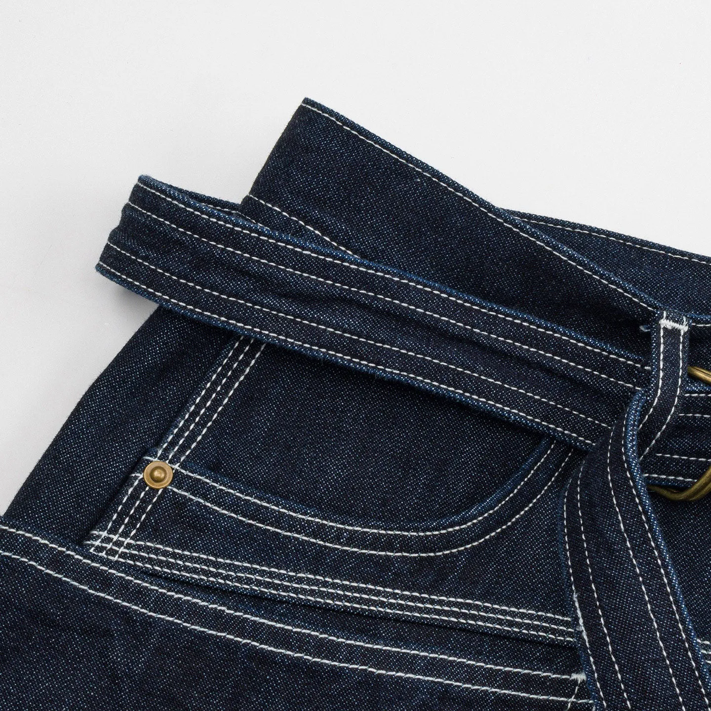 Feng Chen Wang Lee jeans ekstra vide dobbeltknæ