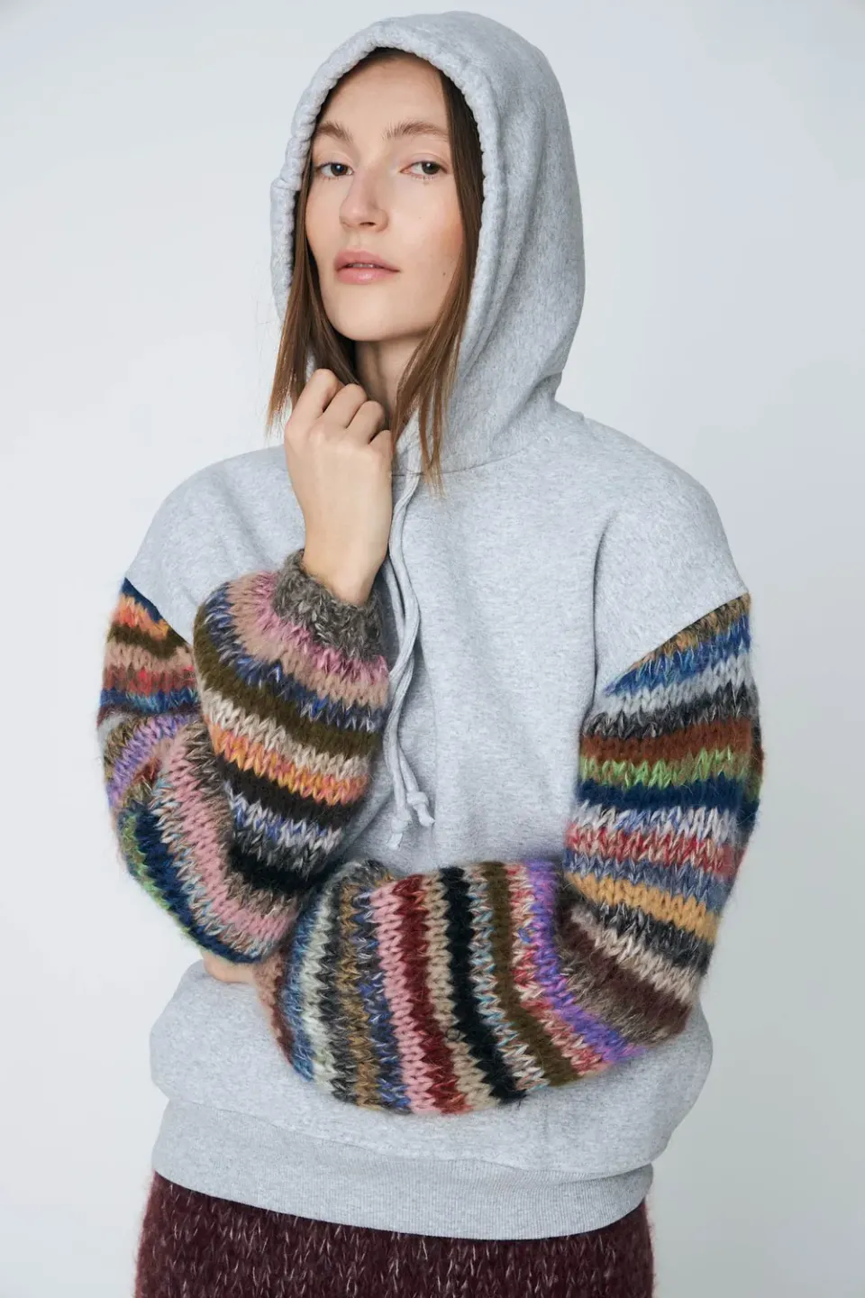 DAWNXDARE JADE DS hættetrøje dark multi deadstock