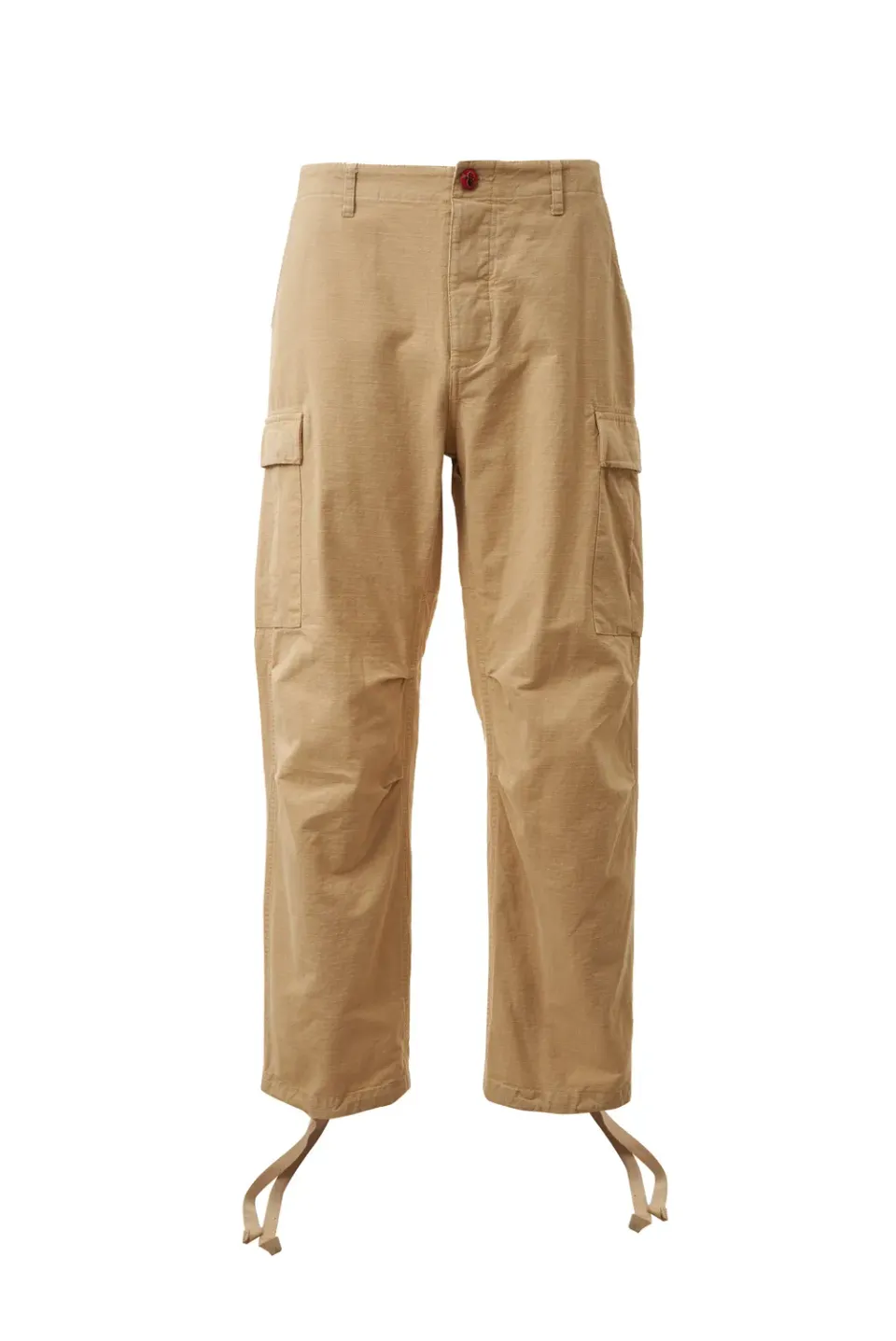 Hellstar Canvas Cargo Pants creme bomuld