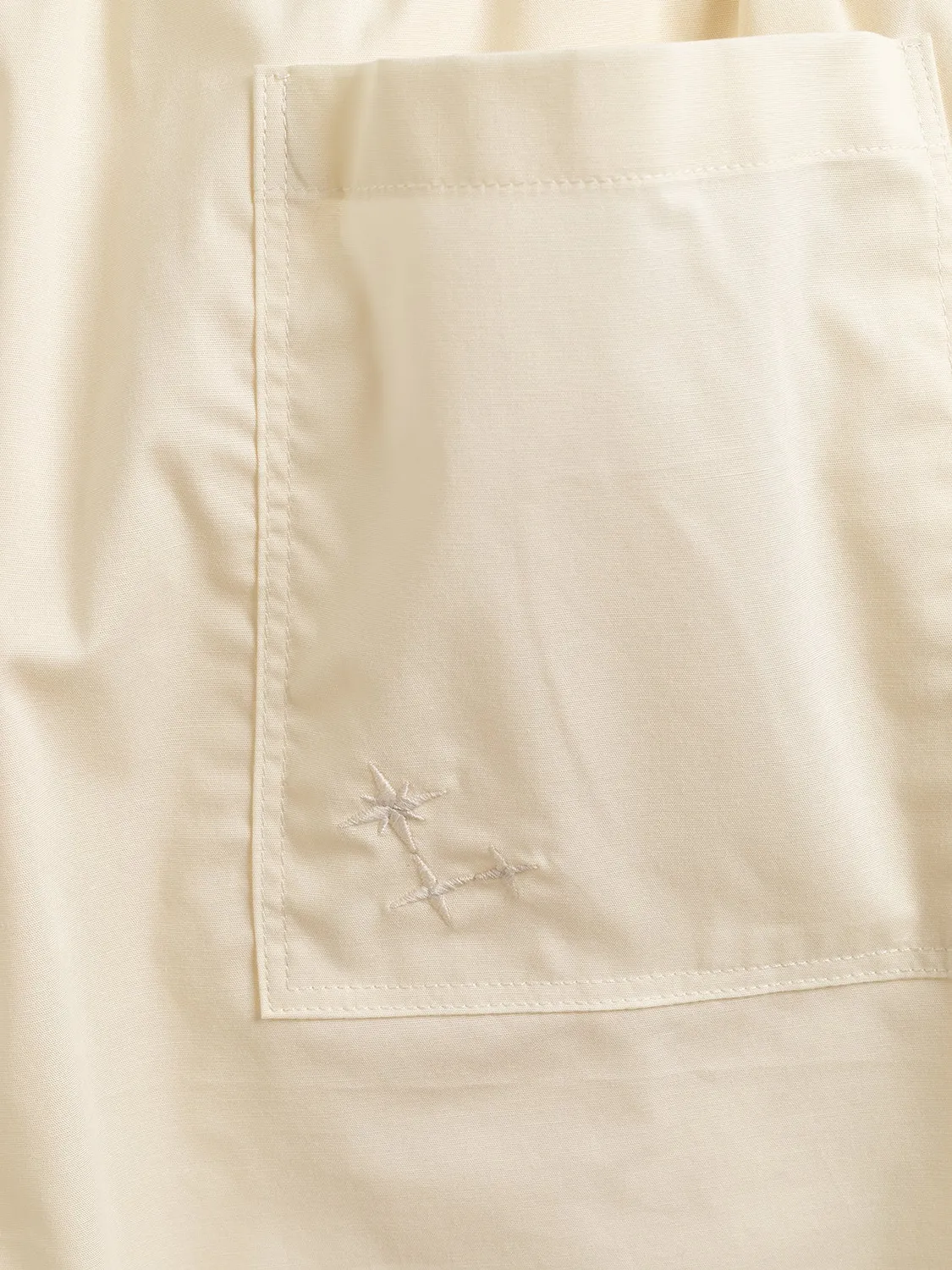 Laneus Melrose Bermuda Shorts cream bomuld