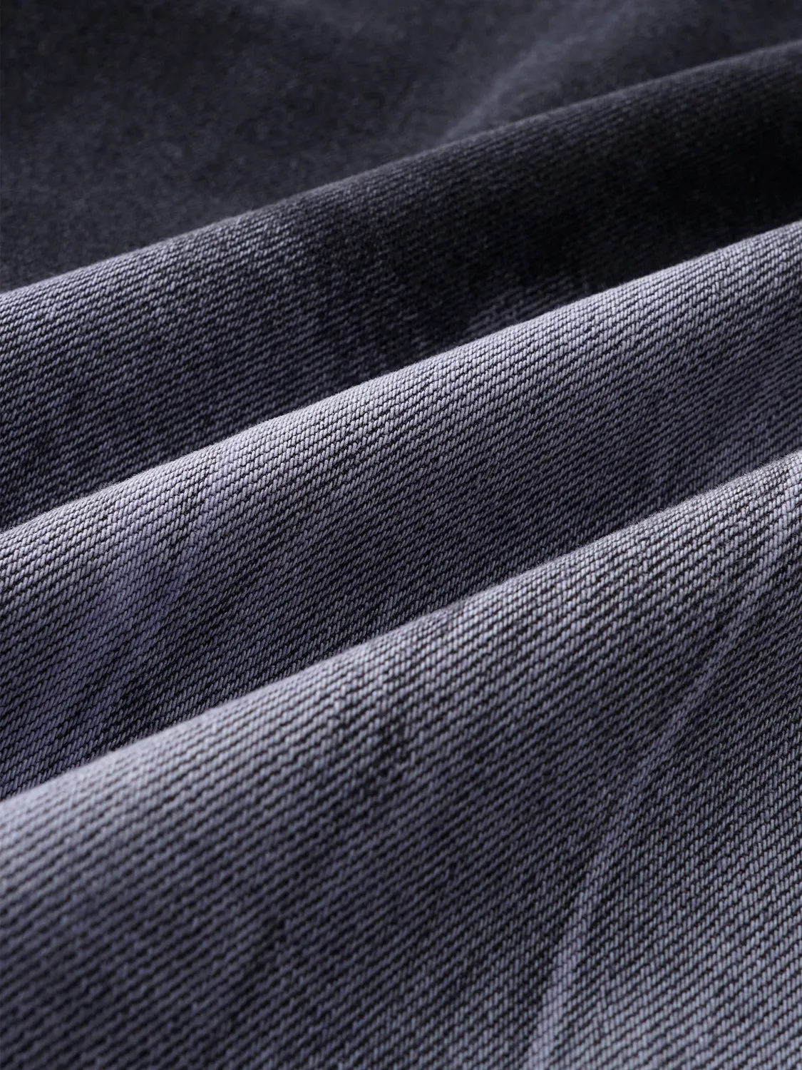 Feng Chen Wang gradient denimjakke sort lilla