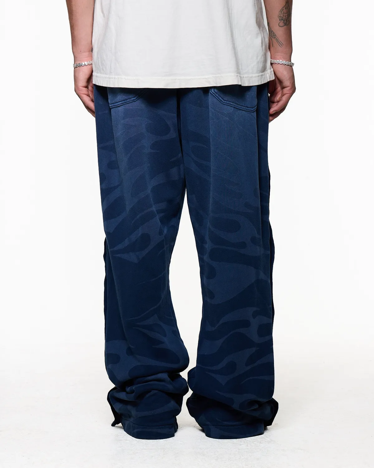 Hellstar HSSS26PT14-BLU sweats blå oversized