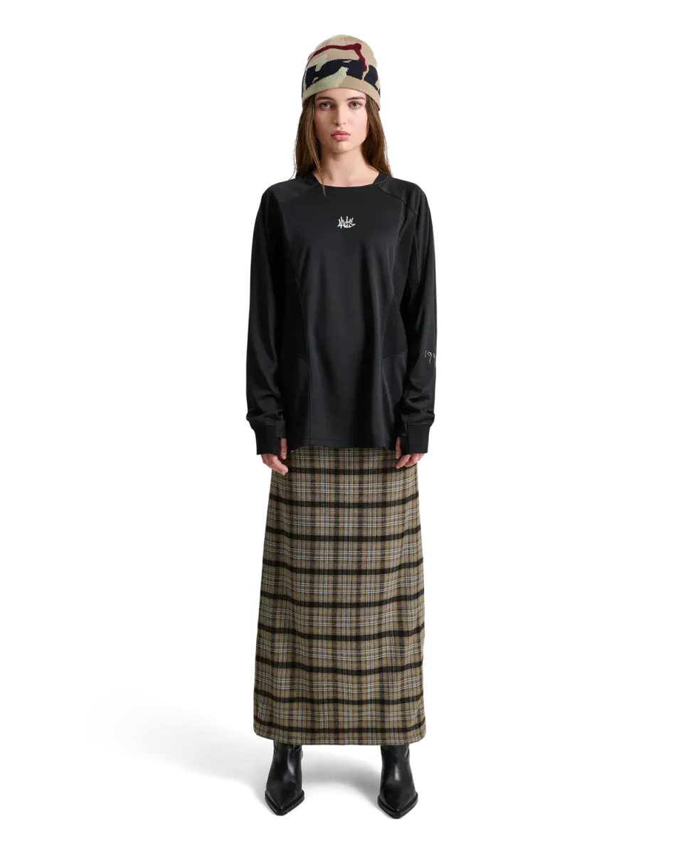 Alis Nikola langærmet trøje black polyester