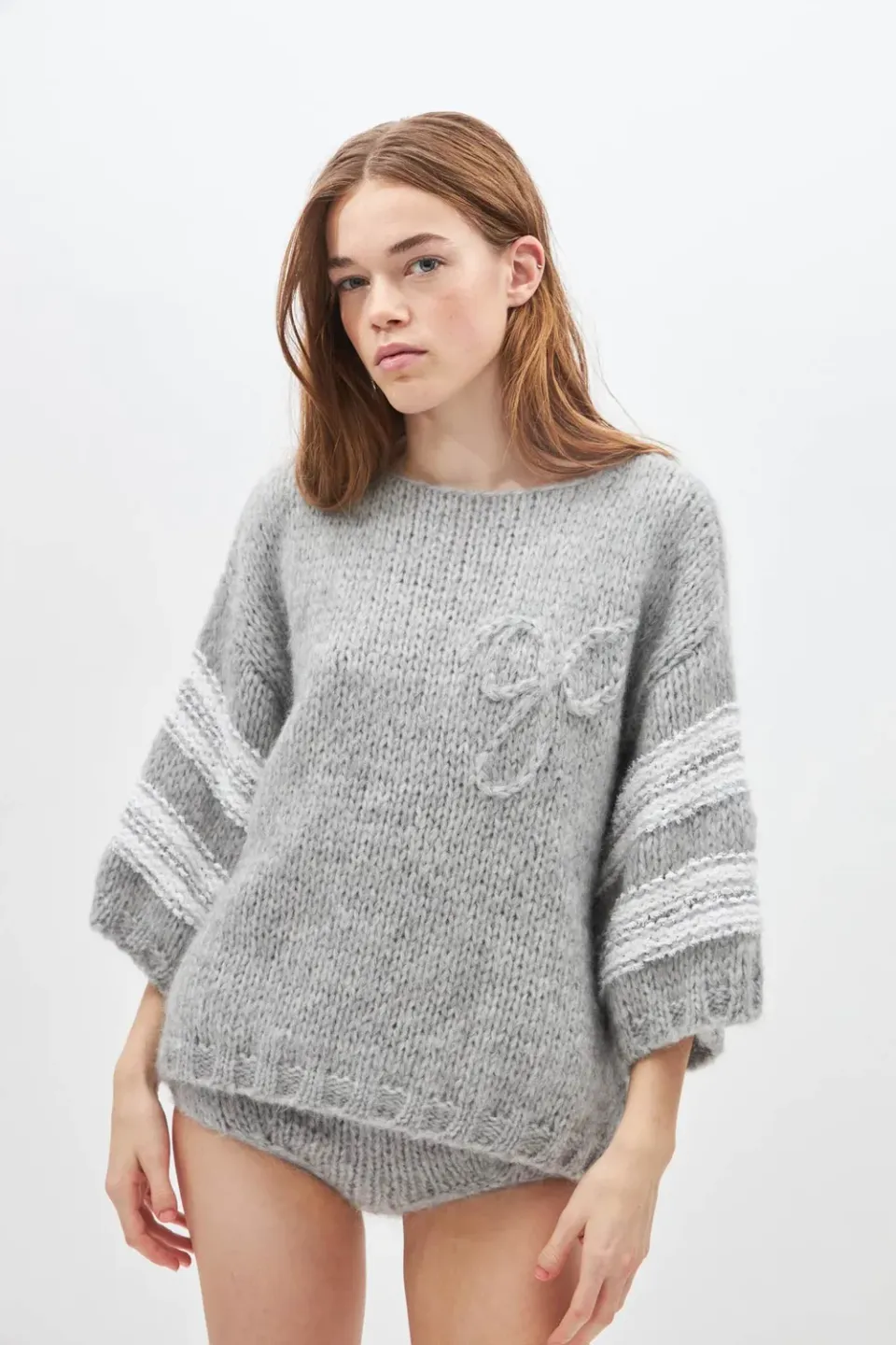 DAWNXDARE Elvina Sport pullover strik 190 cloud chunky