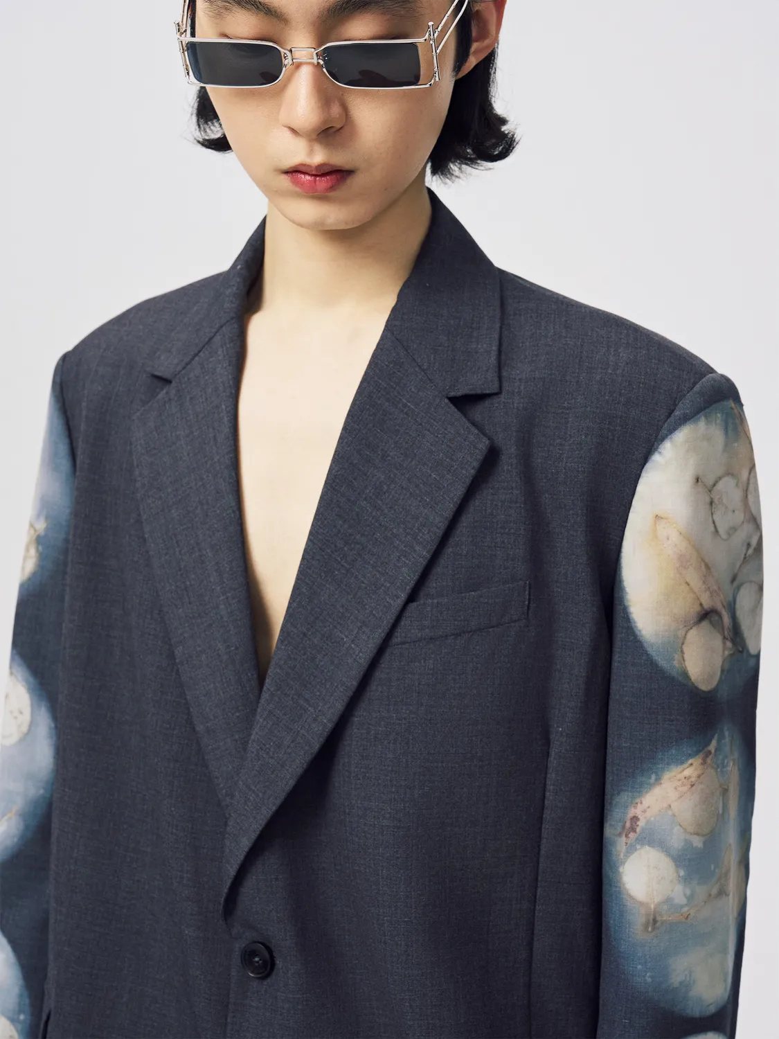 Feng Chen Wang Plant Dye blazer naturfarvet løs