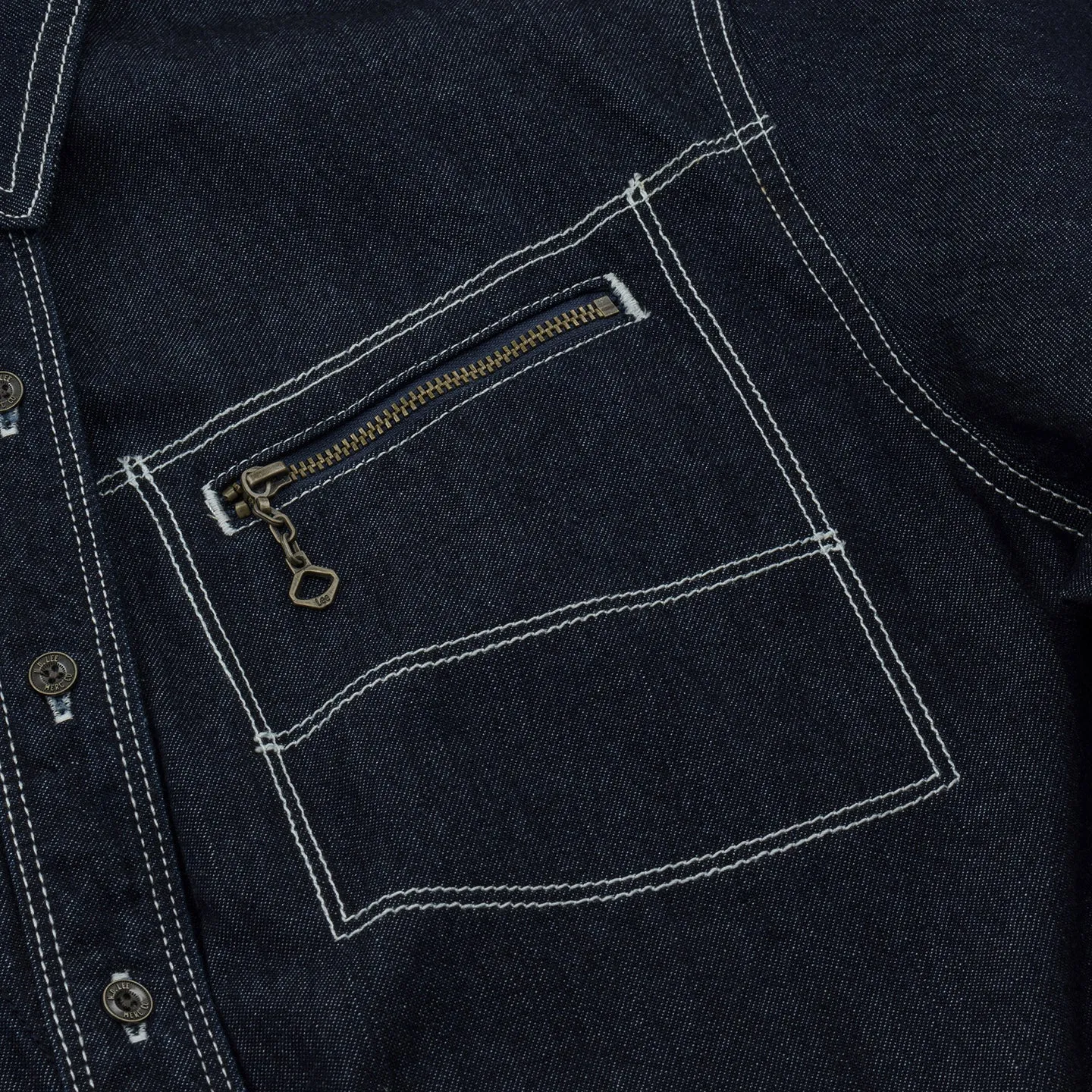 Lee x Feng Chen Wang Women Denimskjorte mørk L/S