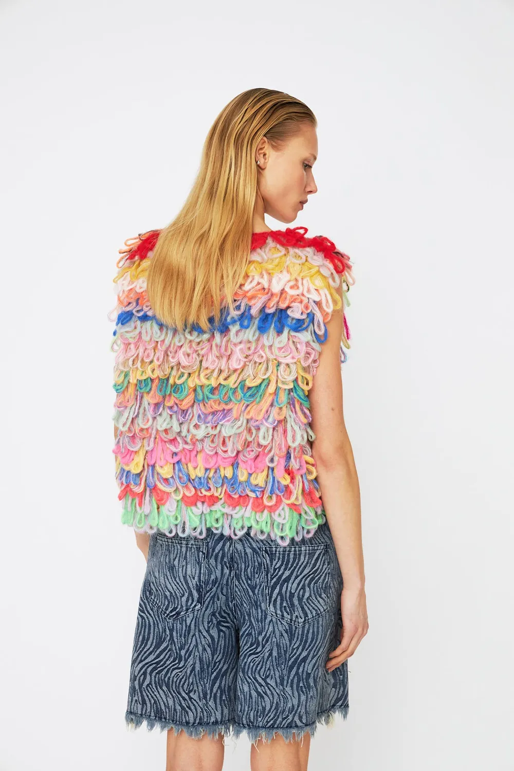 DAWNXDARE FONDA vest 900 multi deadstock
