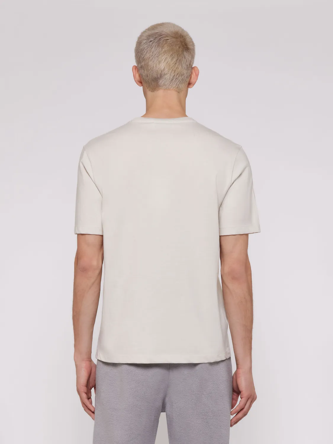 Laneus T-Shirt Embroidered t-shirt hvid bomuld