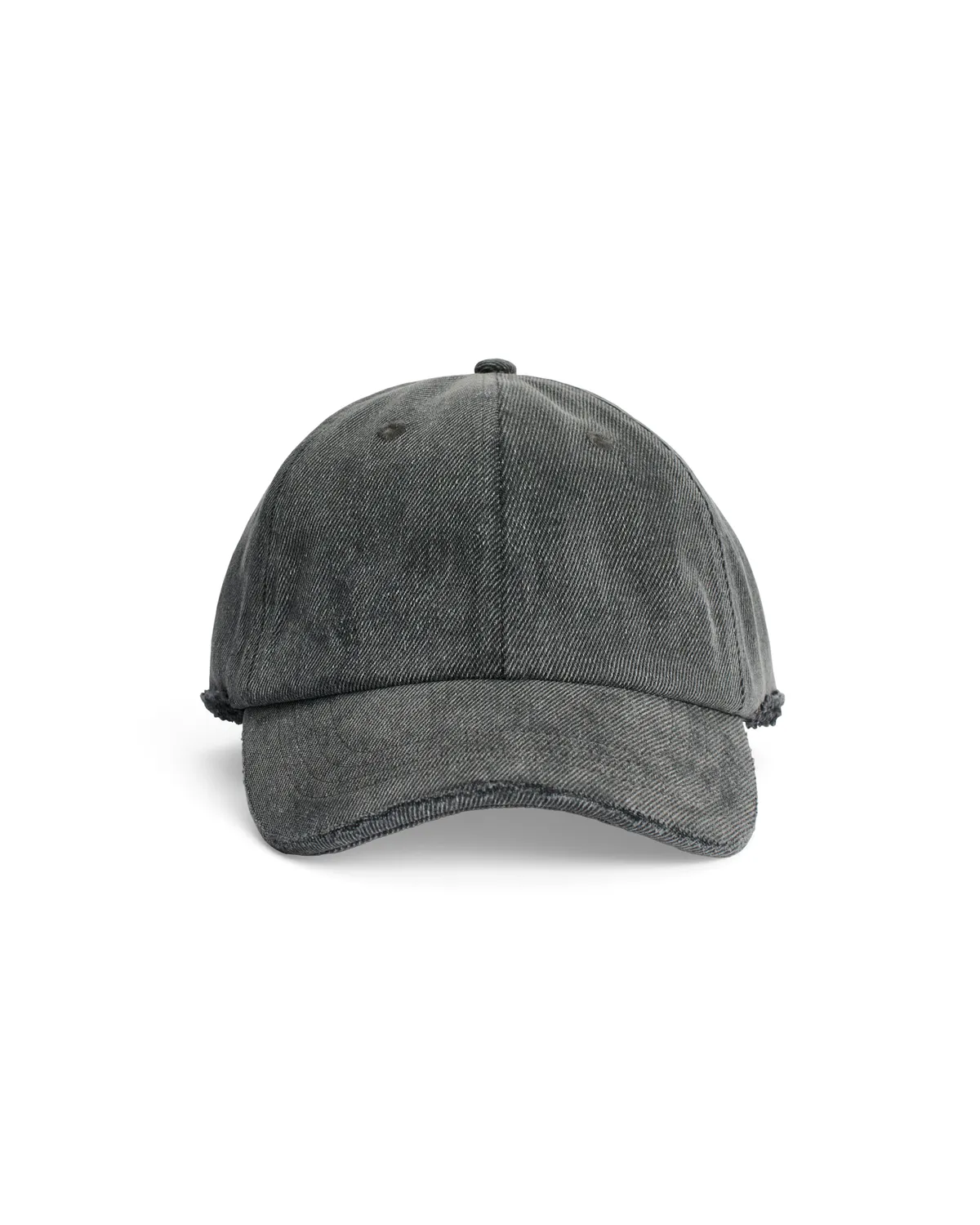 Alis Koston kasket washed grey bomuld