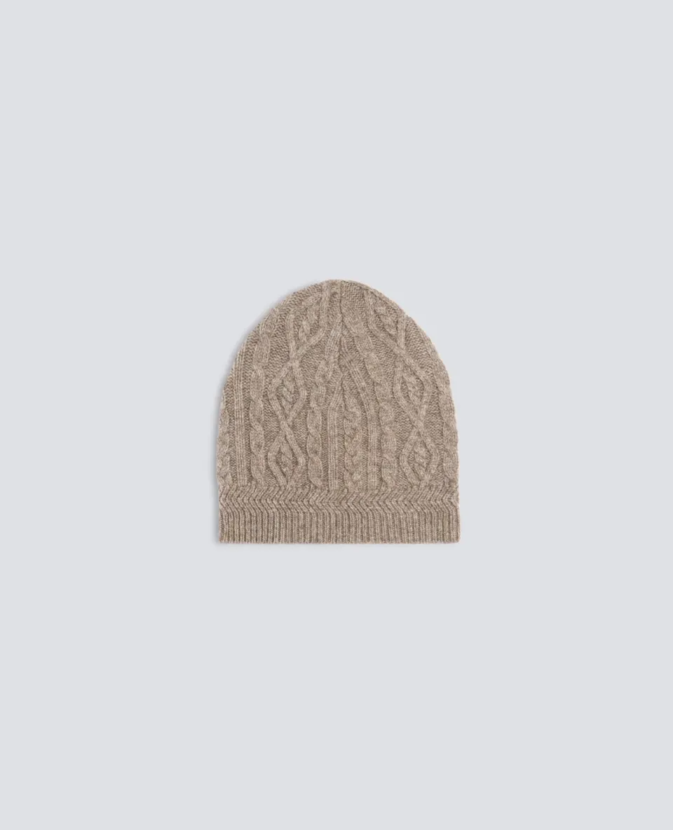 Aspesi beanie duegrå – uld og yak