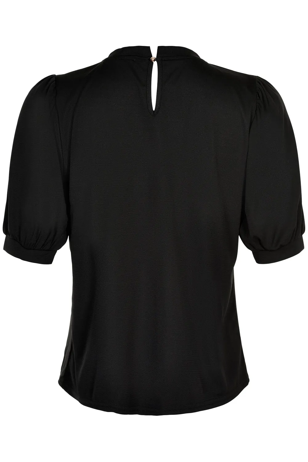 IN FRONT Grazia ensfarvet bluse i jersey S-XXL