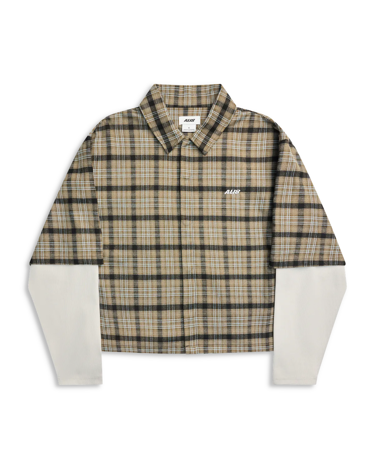 Alis Tody Double Layered skjorte sand blue tartan