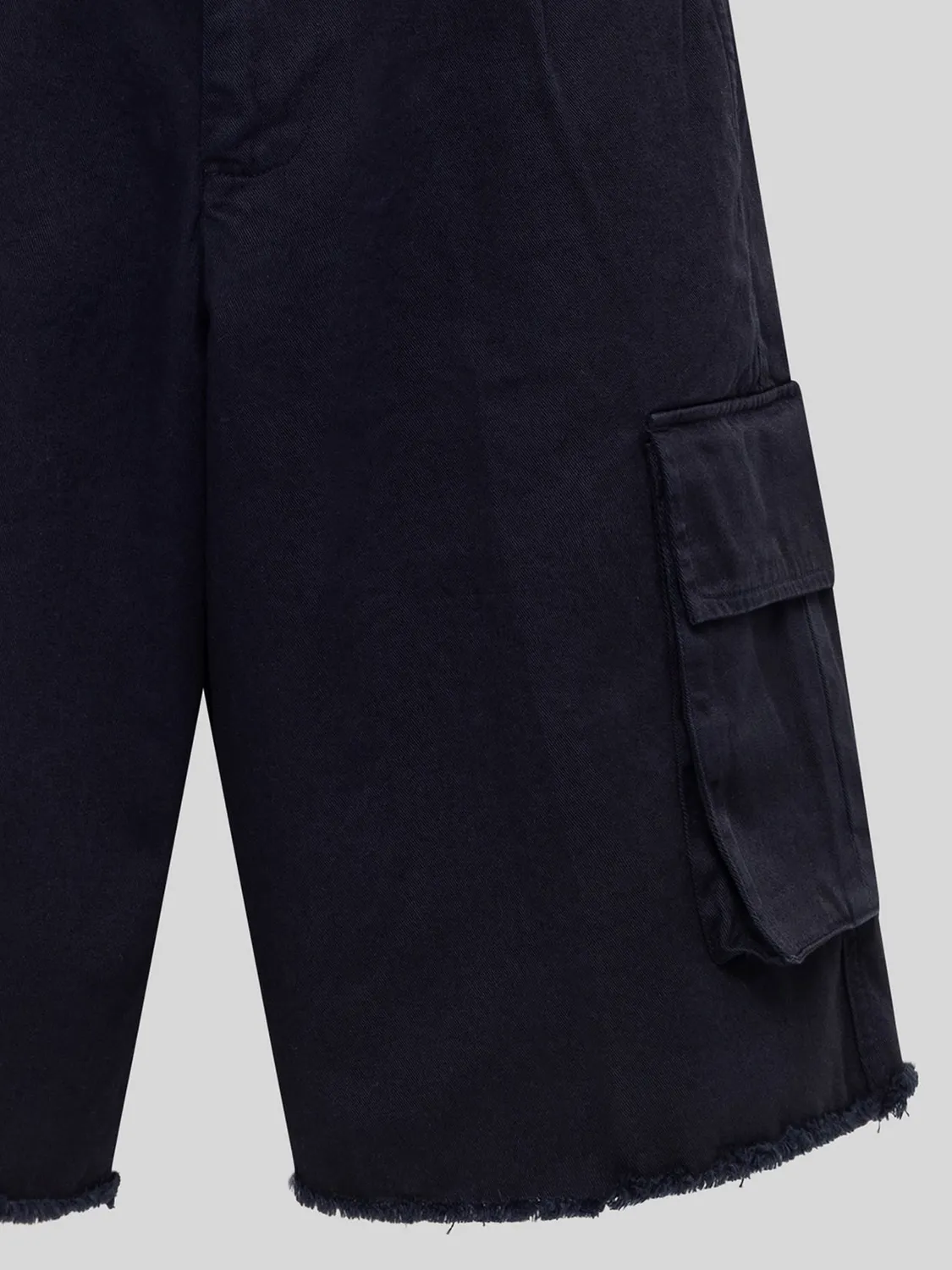 Laneus Bermuda Downtown Relaxed shorts navy bomuld