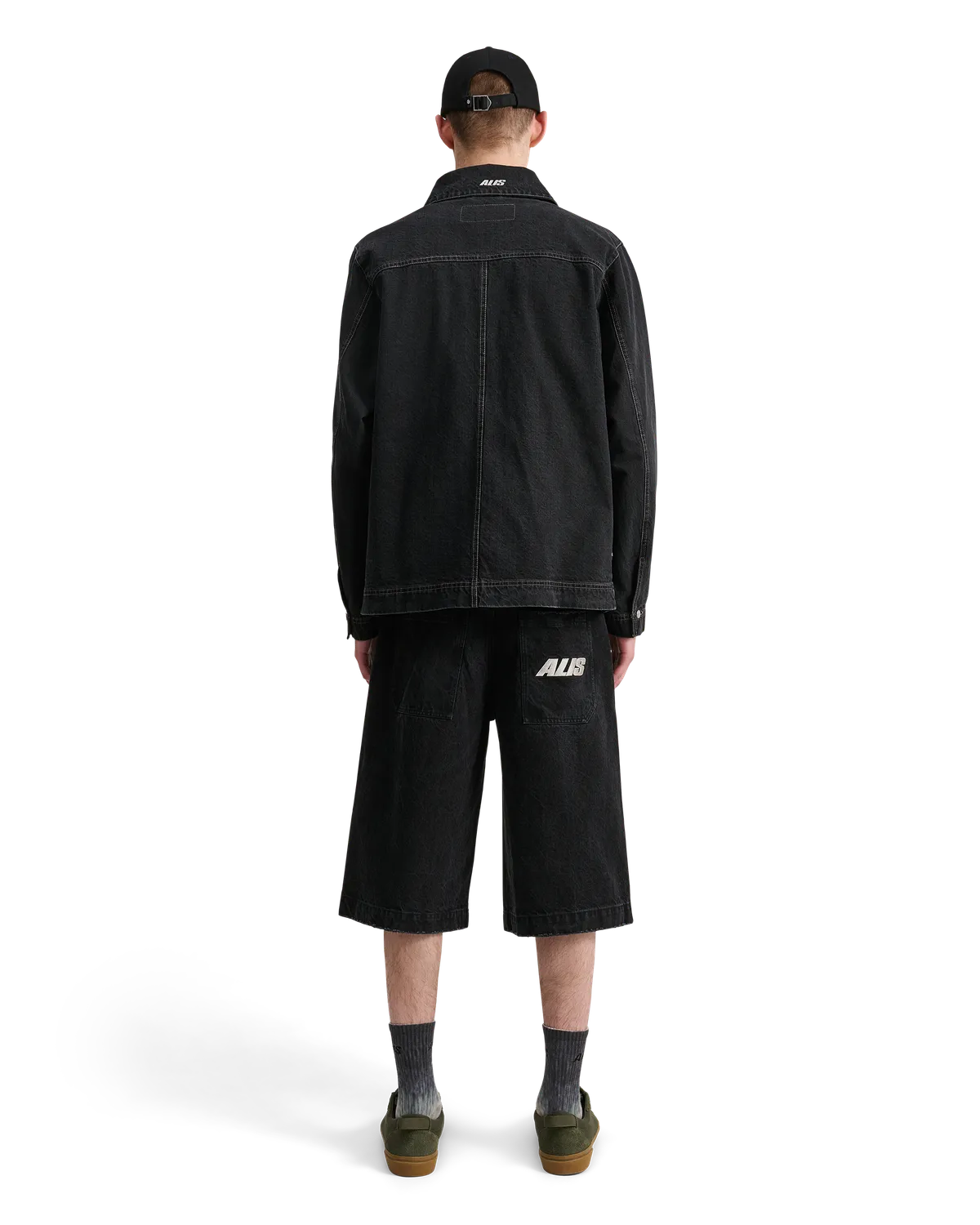 Alis Koston kasket Sort logo broderi