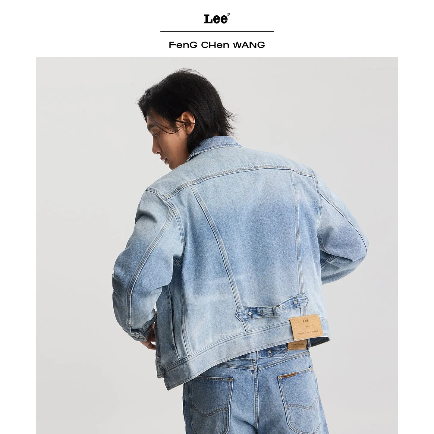 Lee x Feng Chen Wang L/S Denim Jacket denimjakke bambus
