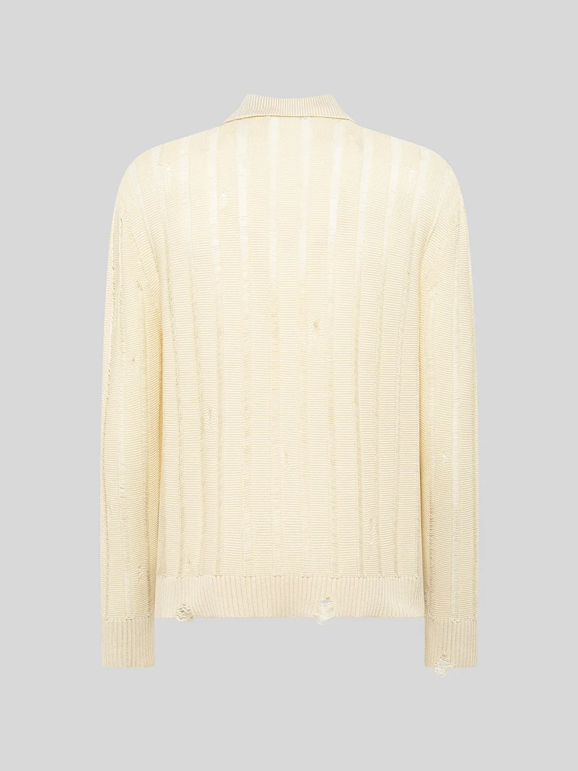 Laneus polo strik økologisk bomuld beige
