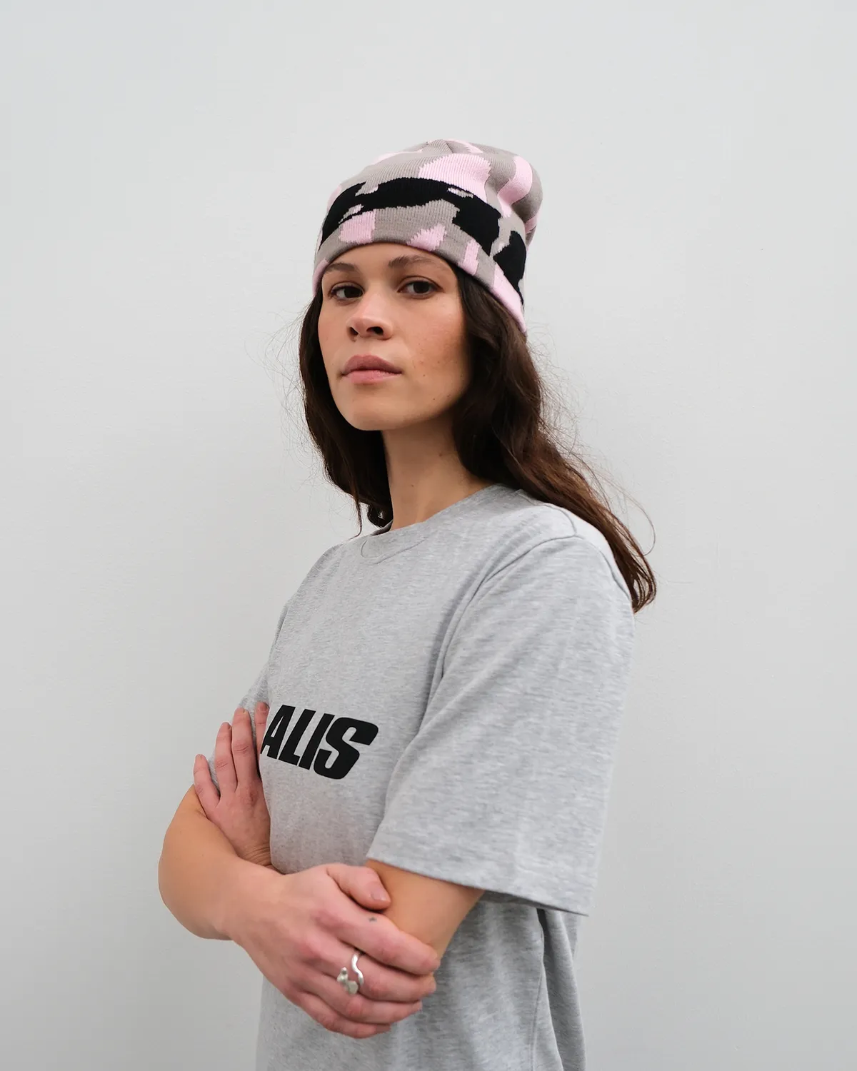 Alis Ecca Beanie Hue Pink uldmix