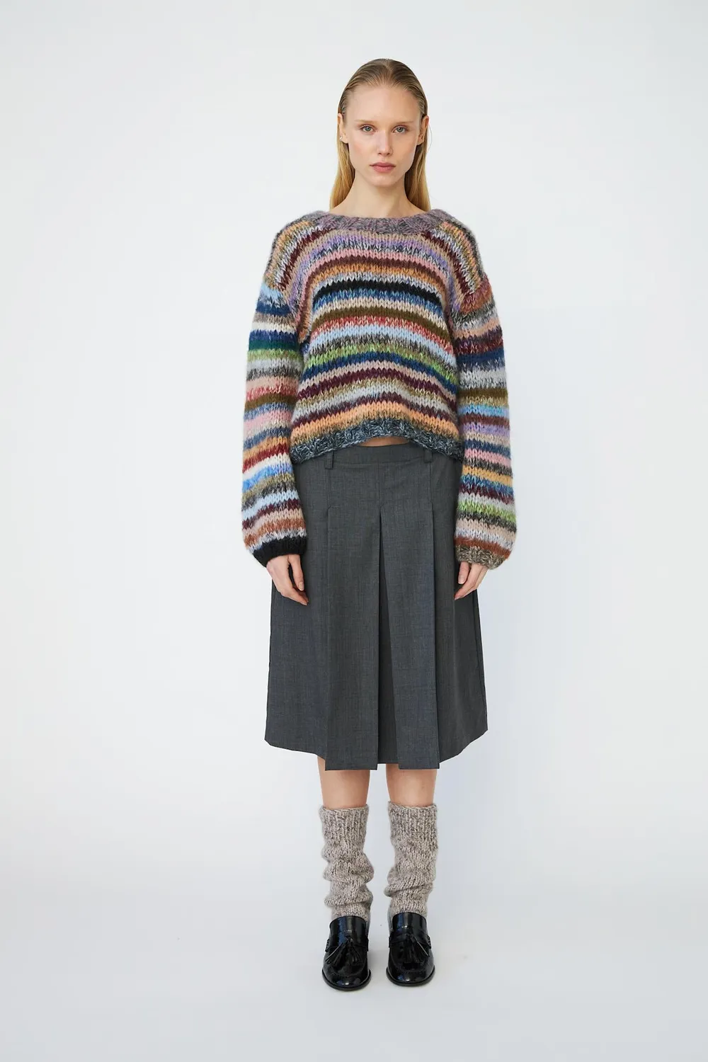 DAWNXDARE GENOVA DS pullover 990 dark multi deadstock