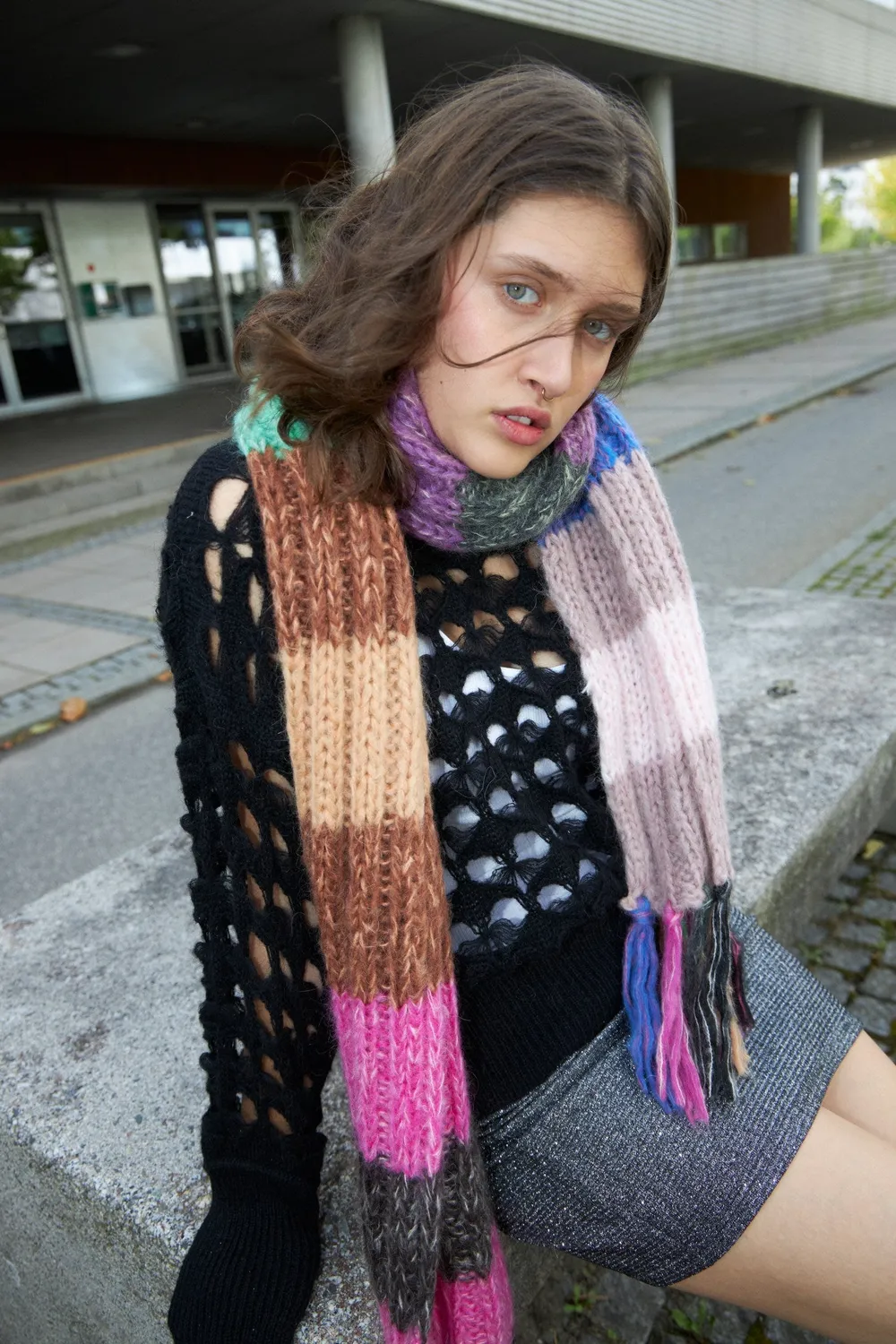 DAWNXDARE Tinka 199 Black pullover mohair