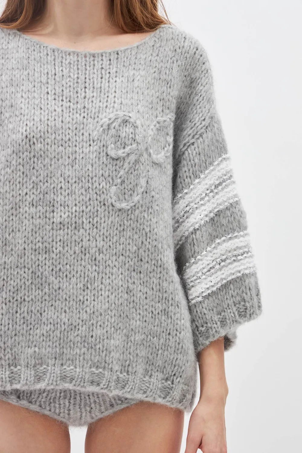 DAWNXDARE Elvina Sport pullover strik 190 cloud chunky