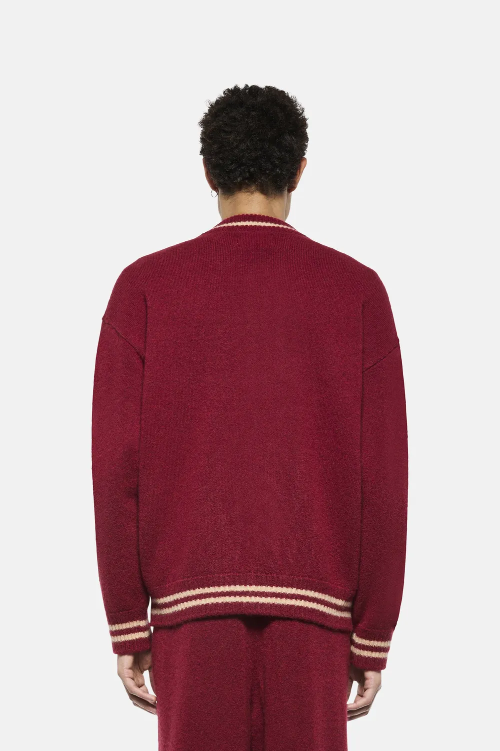 Laneus Sense bomberjakke sangria cashmere