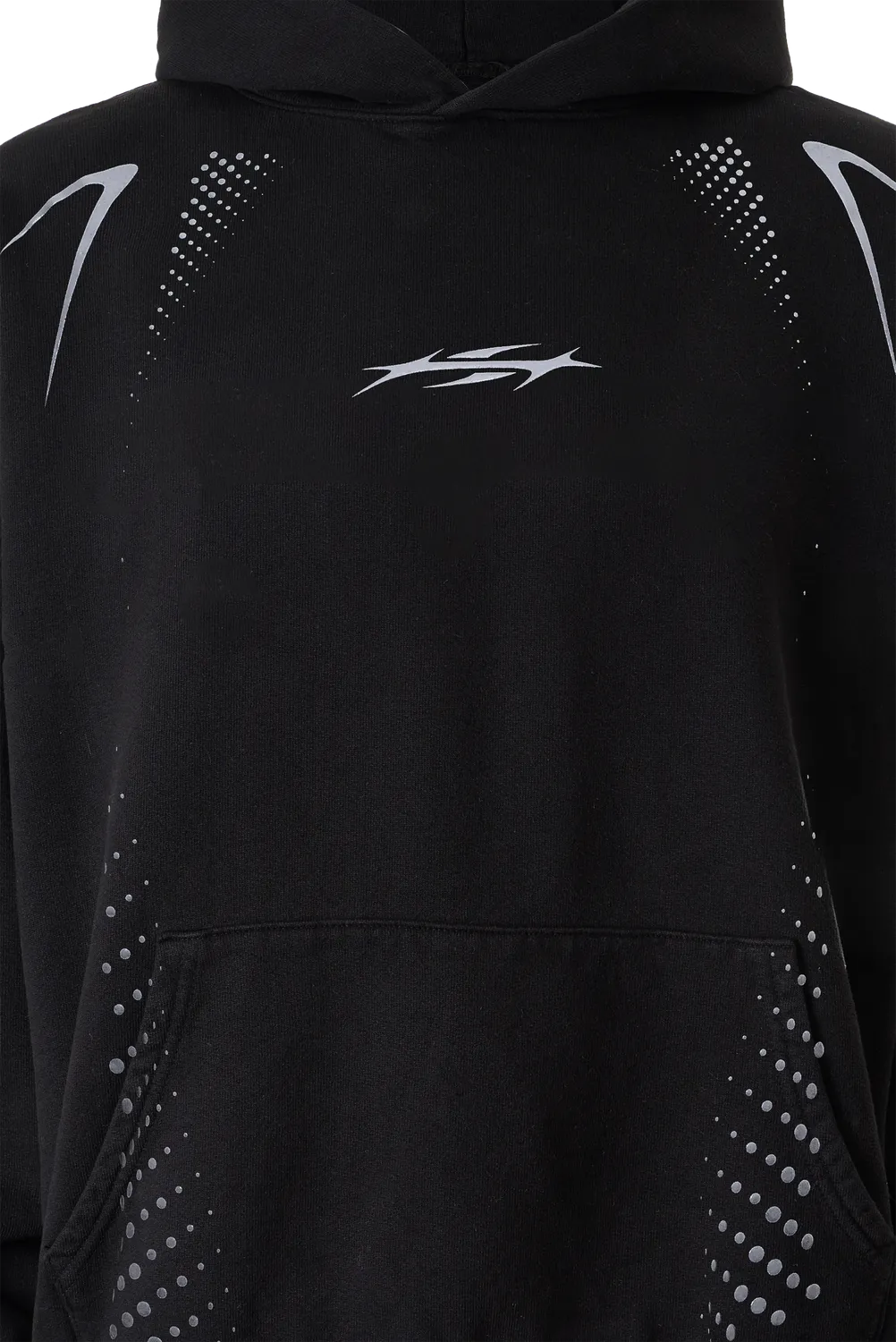 Hellstar Hype Flight Hoodie sort fleece