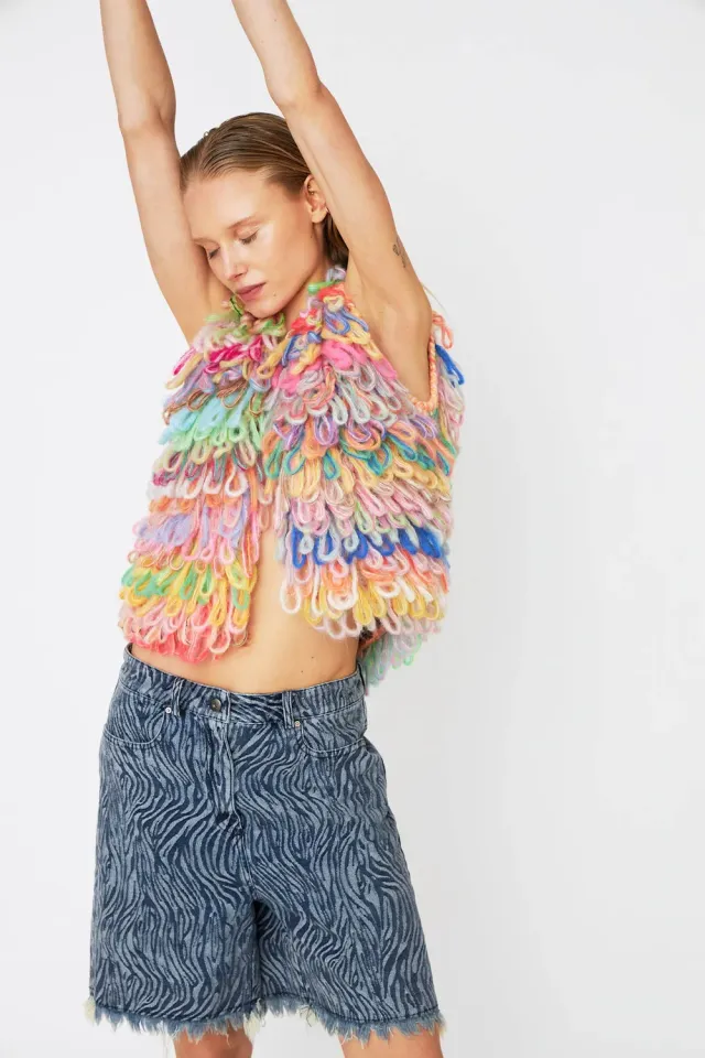 DAWNXDARE FONDA vest 900 multi deadstock