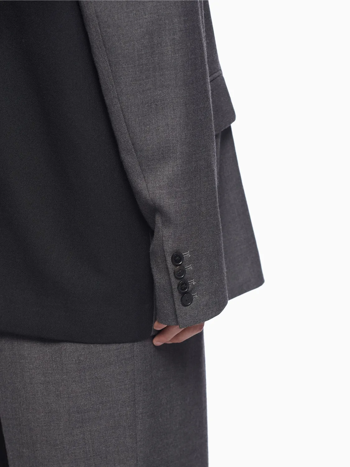 Feng Chen Wang Deconstructed Wool blazer uld