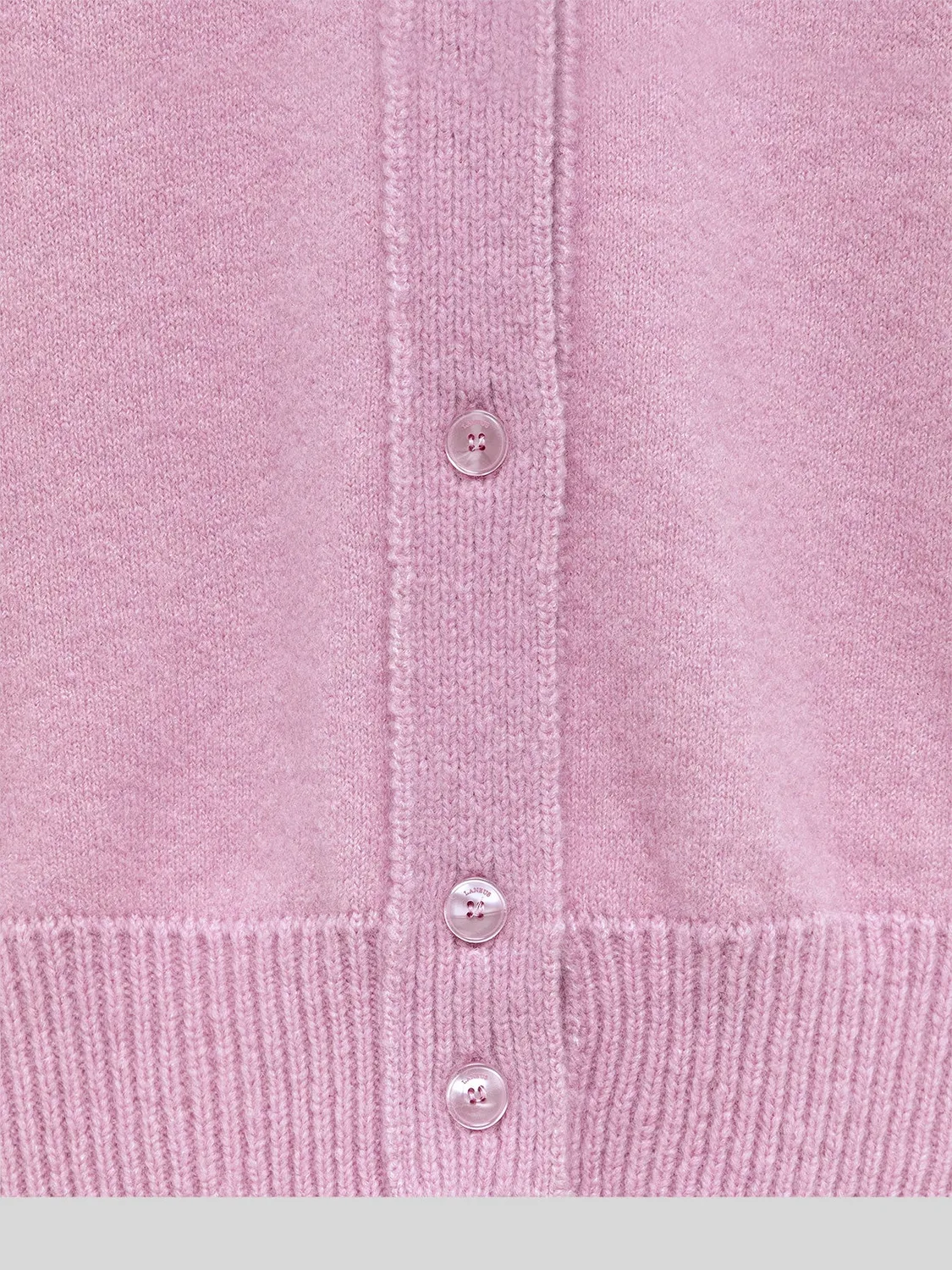 Laneus Cashmere and Silk cardigan pink cashmere