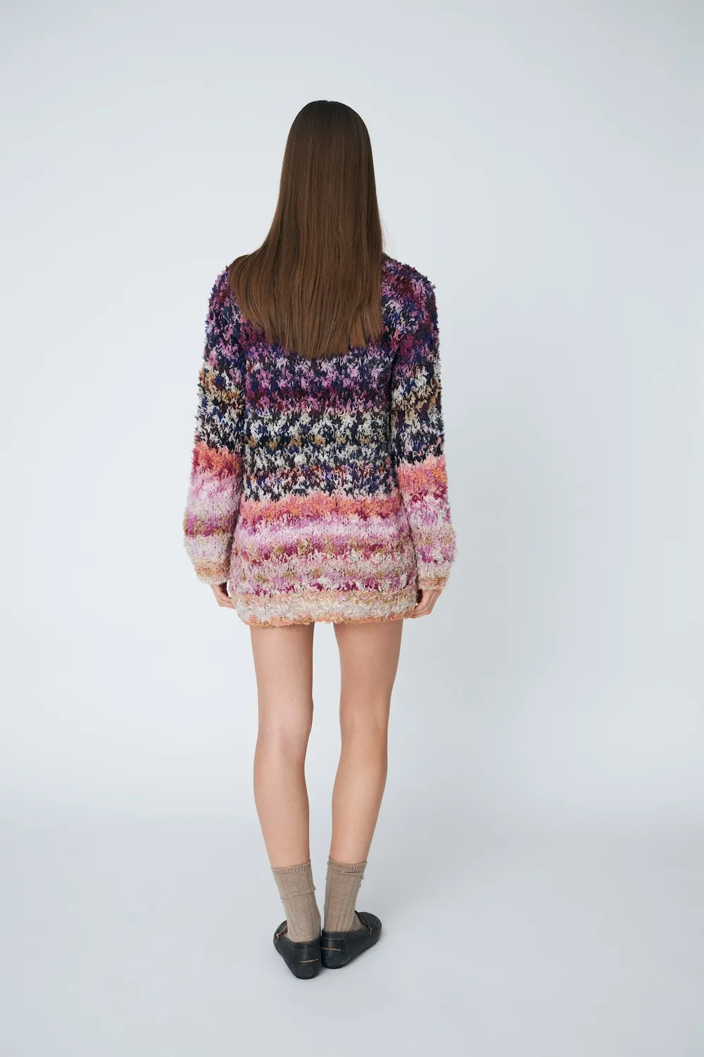 DAWN x DARE Savannah pullover 900 multi pelsstrik uld