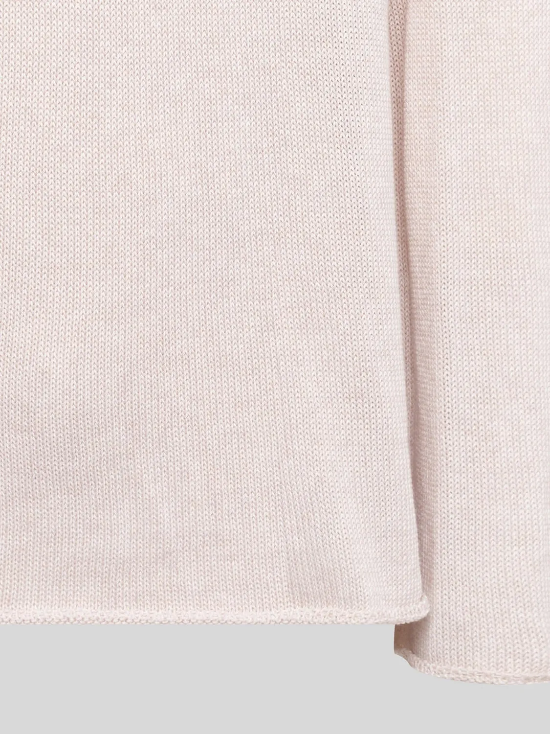 Laneus V-hals sweater BEIGE bomuld