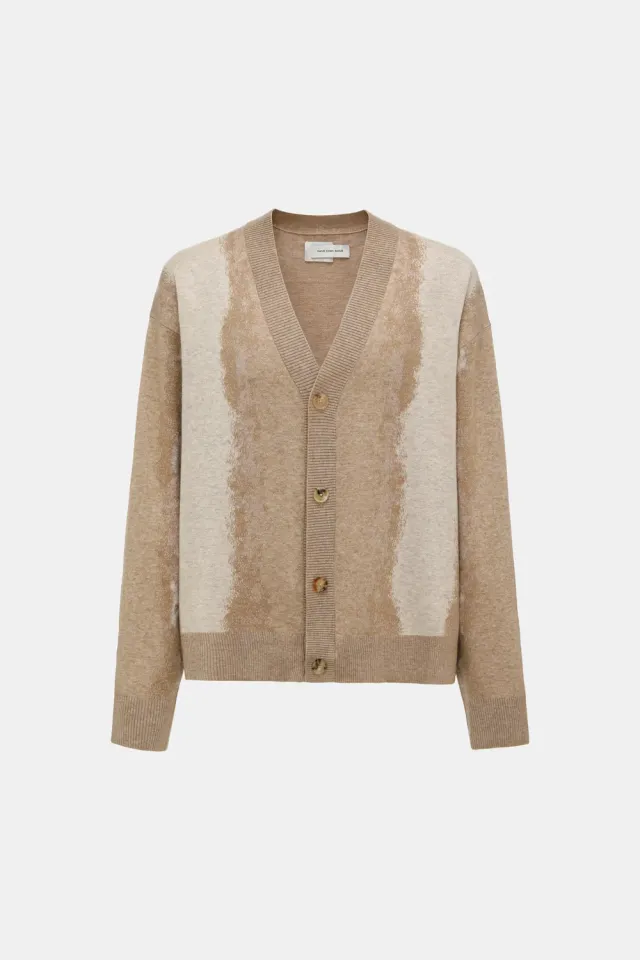 Feng Chen Wang Gradient Jacquard cardigan gradient S-L