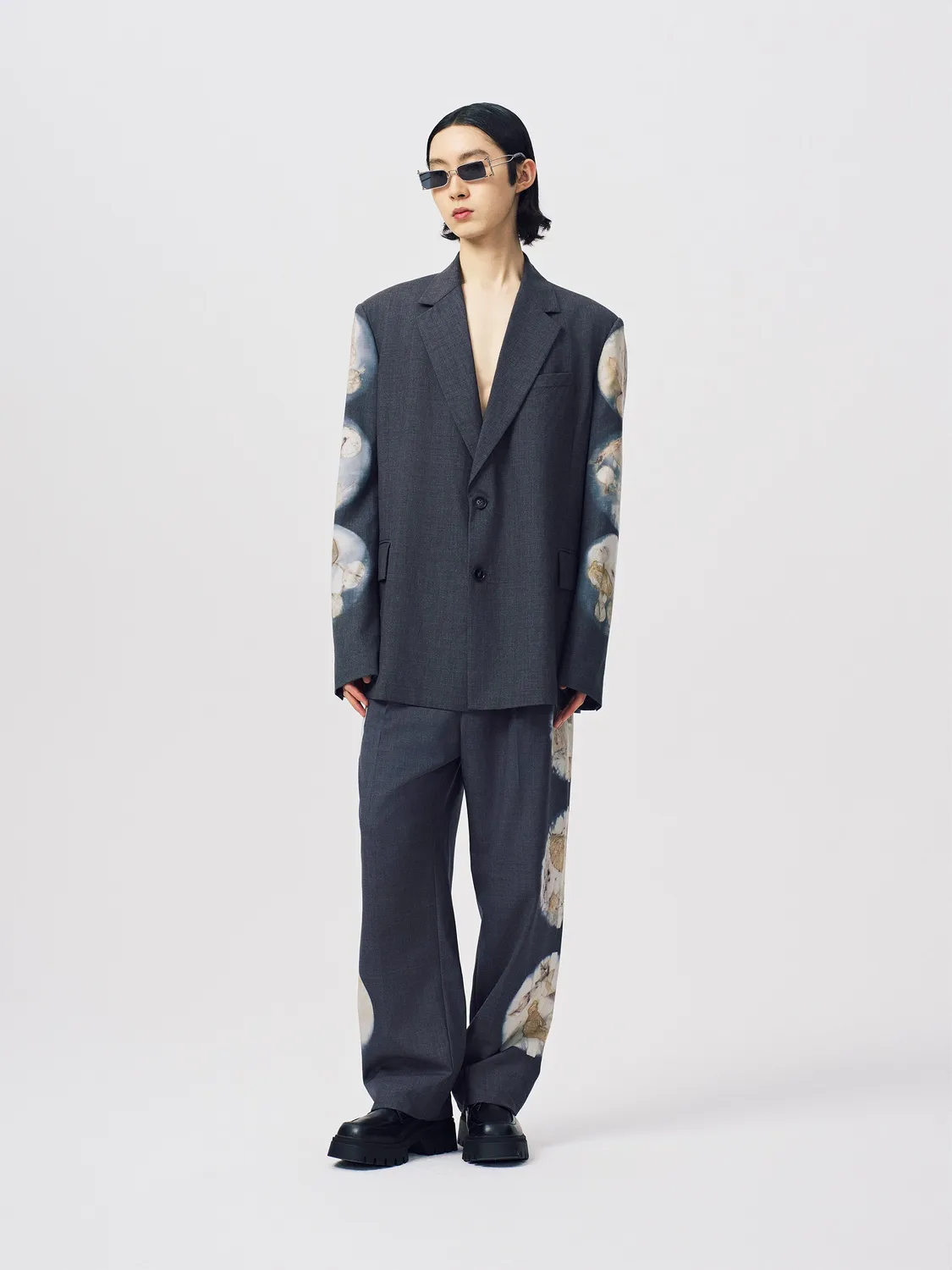 Feng Chen Wang Plant Dye blazer naturfarvet løs