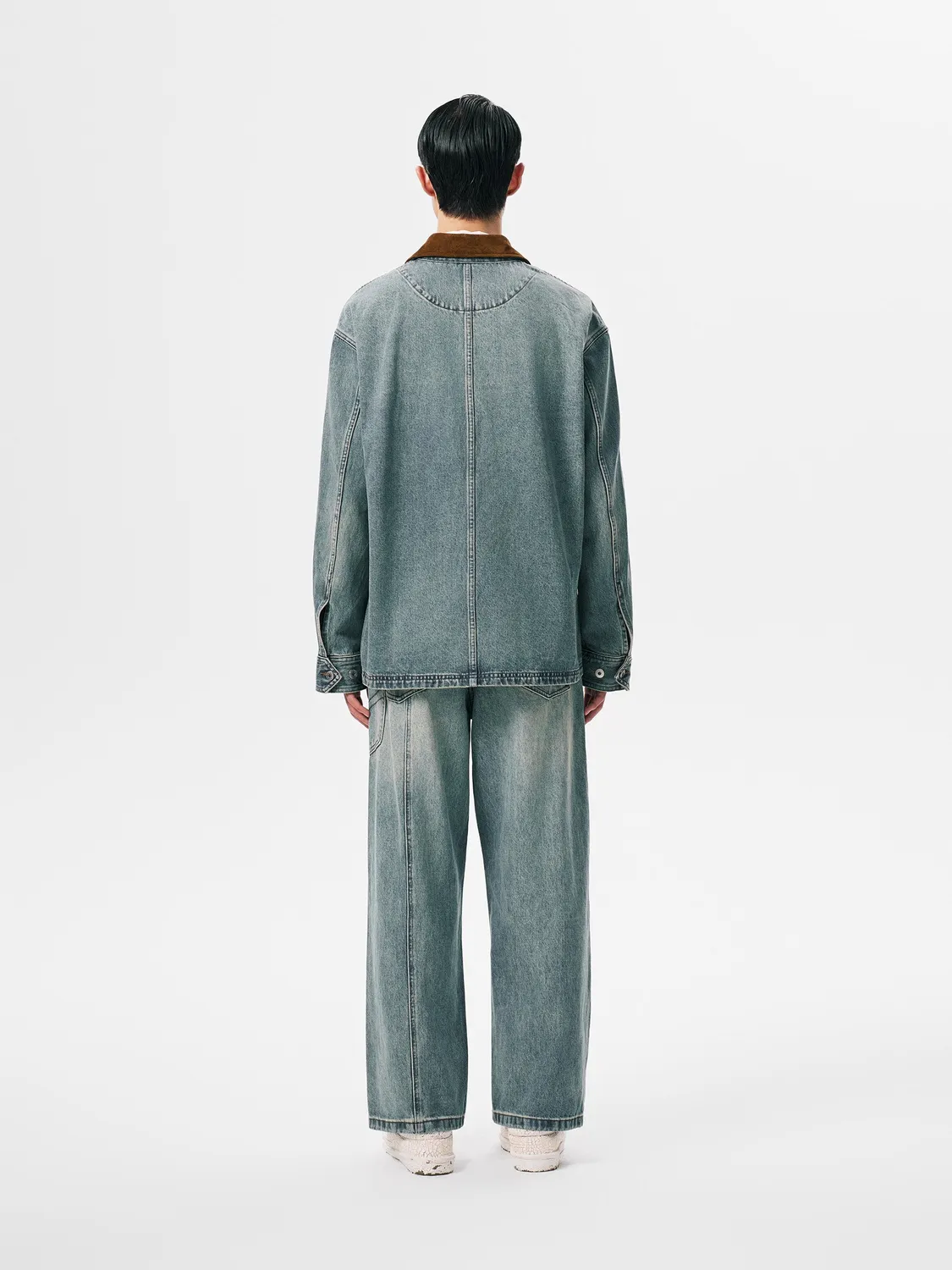 Feng Chen Wang Denim jakke relaxed fit