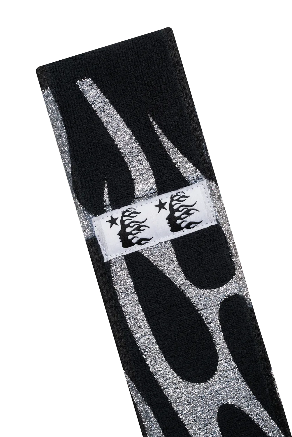 Hellstar Football Towel Glitter håndklæde sort