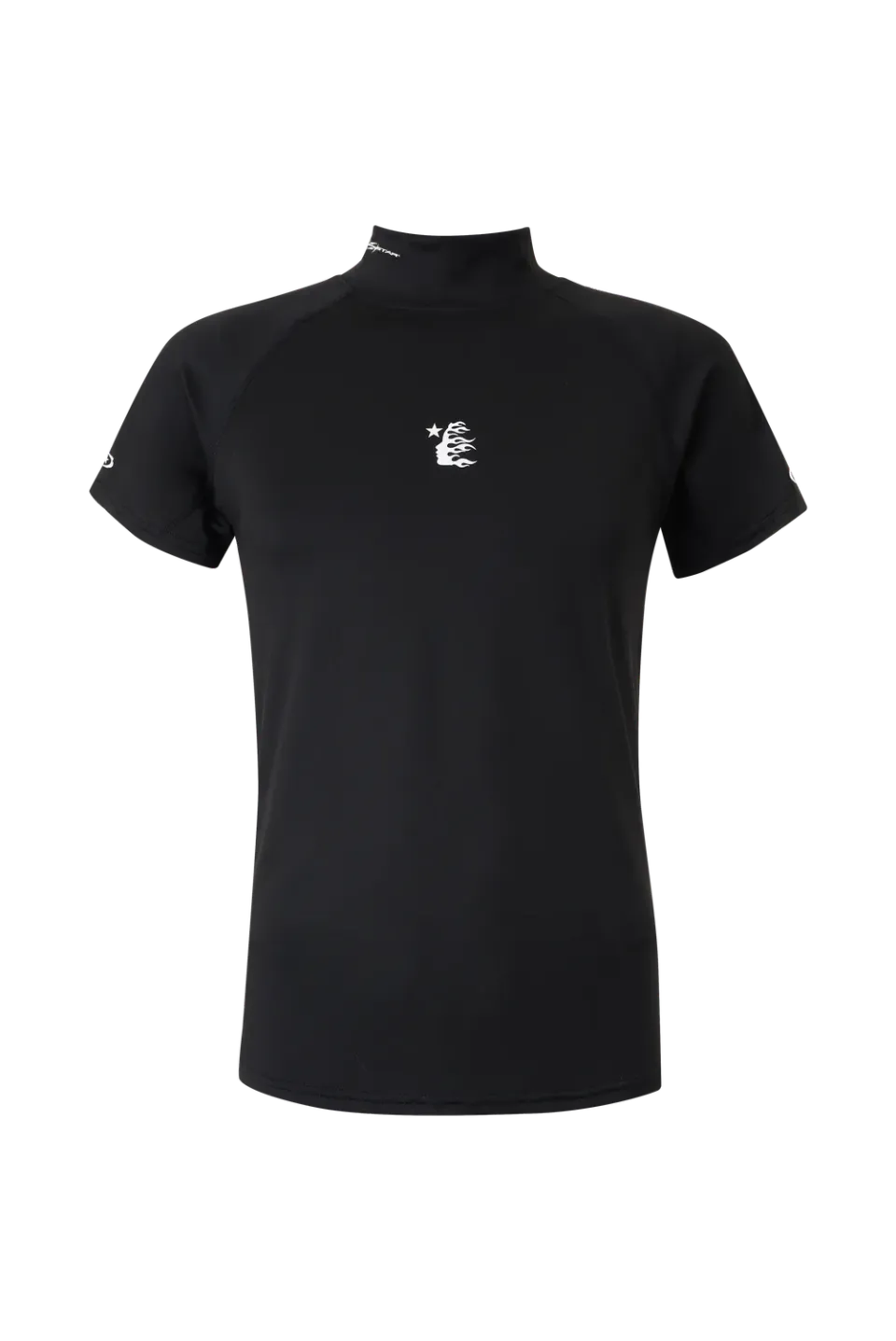 Hellstar Sports Mockneck kompressionstrøje sort tætsiddende