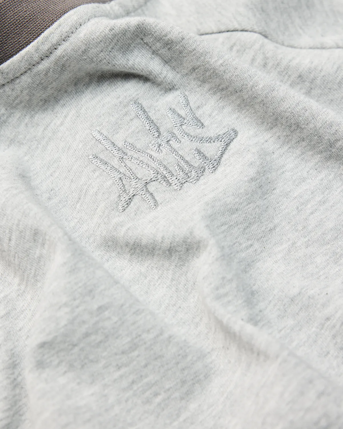 Alis Donne Raglan t-shirt grey melange cropped
