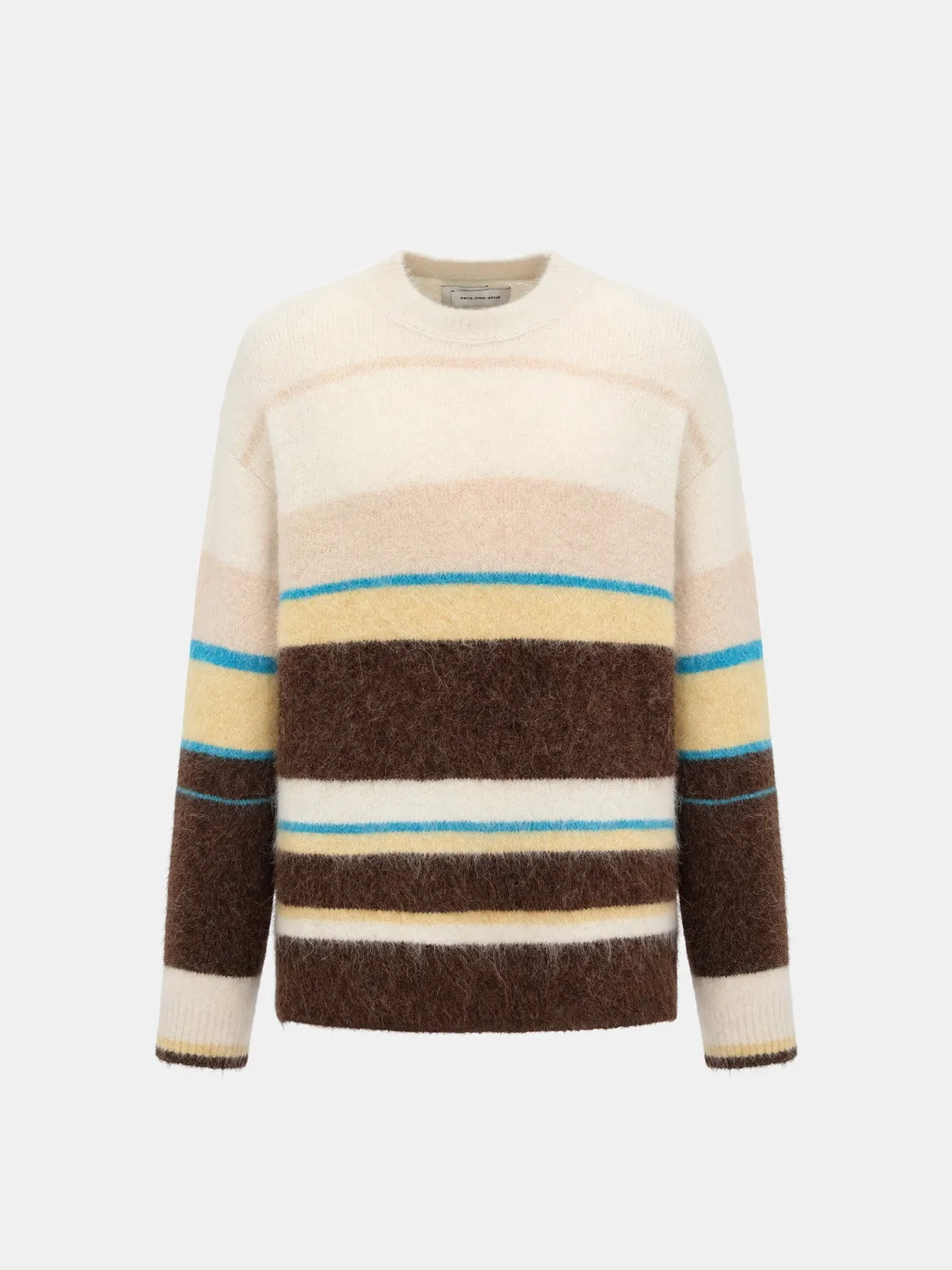 Feng Chen Wang Striped Jacquard striktrøje multicolor