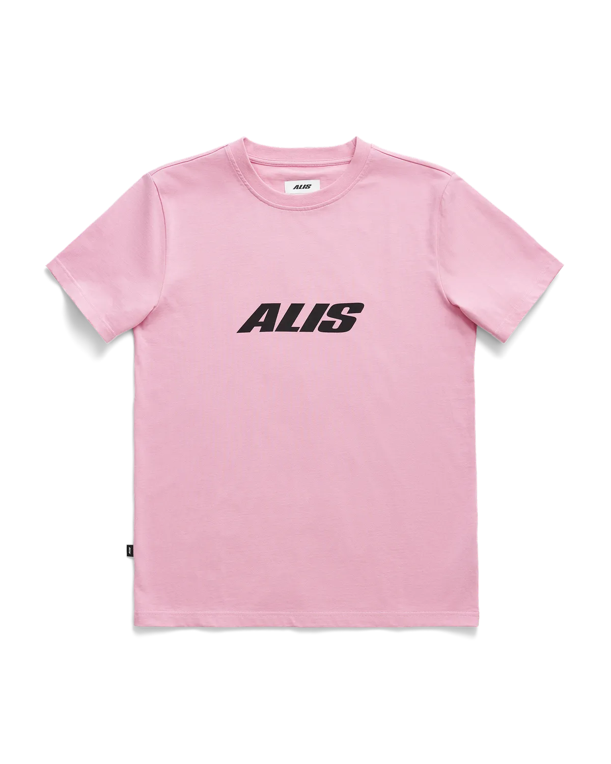 Alis Jeron t-shirt solid pink cropped fit