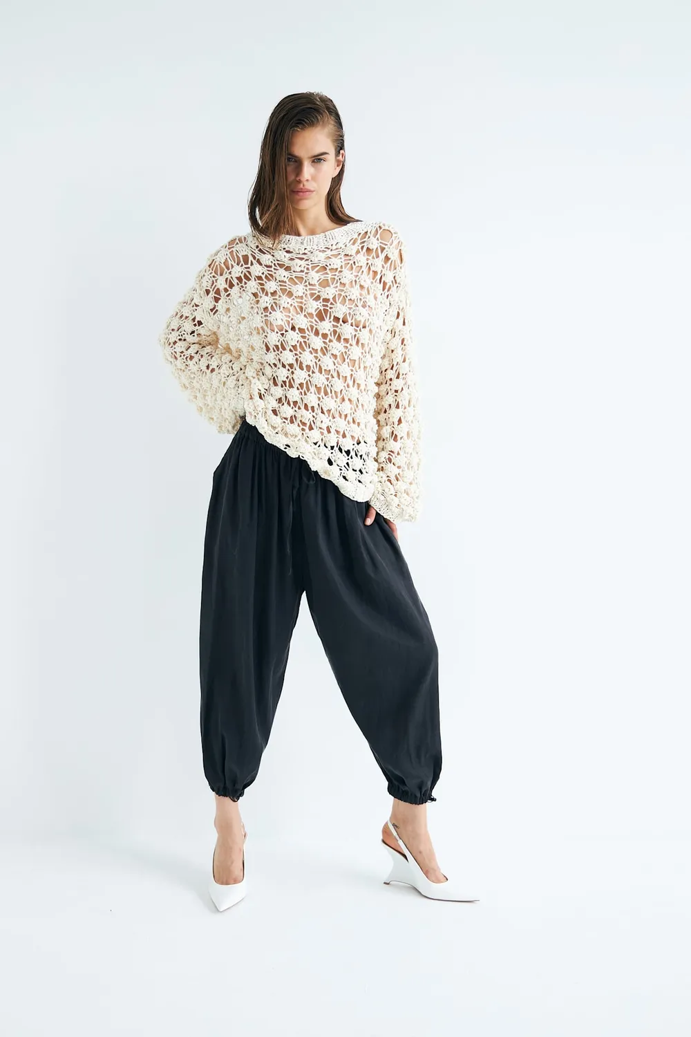 DAWNXDARE Beauty 110 Kit sweater hæklet