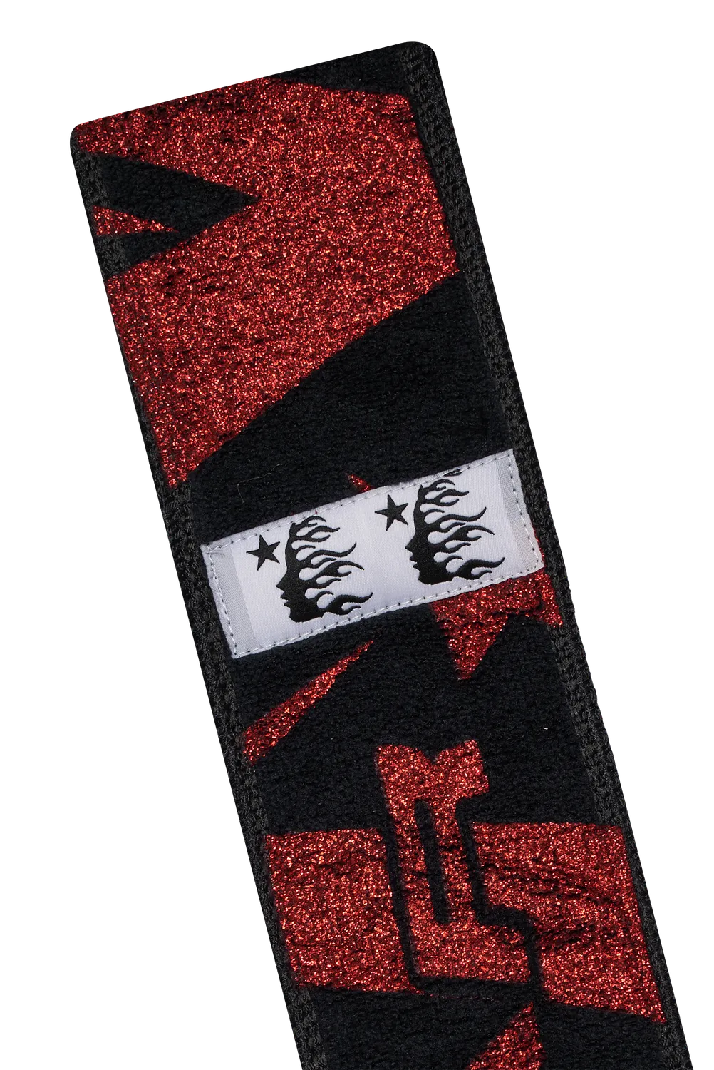 Hellstar Sports Glitter håndklæde black grey