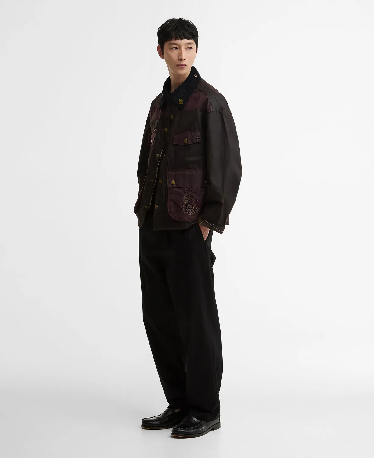 Barbour x Feng Chen Wang Porter Wax voksjakke multi XS-XXL