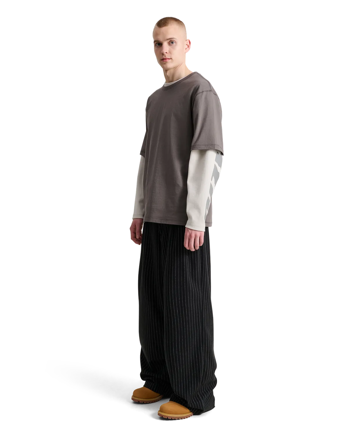 Alis Sid Oversized Fit T-shirt mørkegrå bomuld