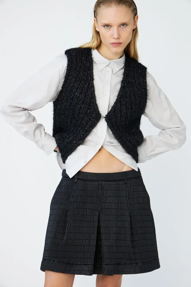 DAWNXDARE Stardust 199 Black strikvest metallic sort