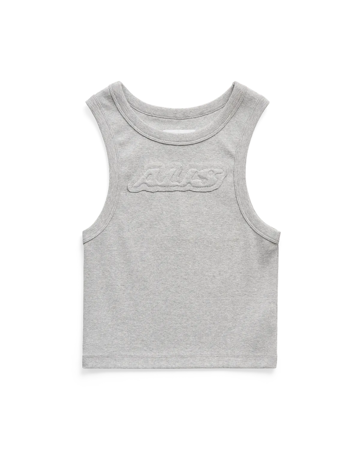 Alis Whitney Baby tanktop Grey Melange cropped