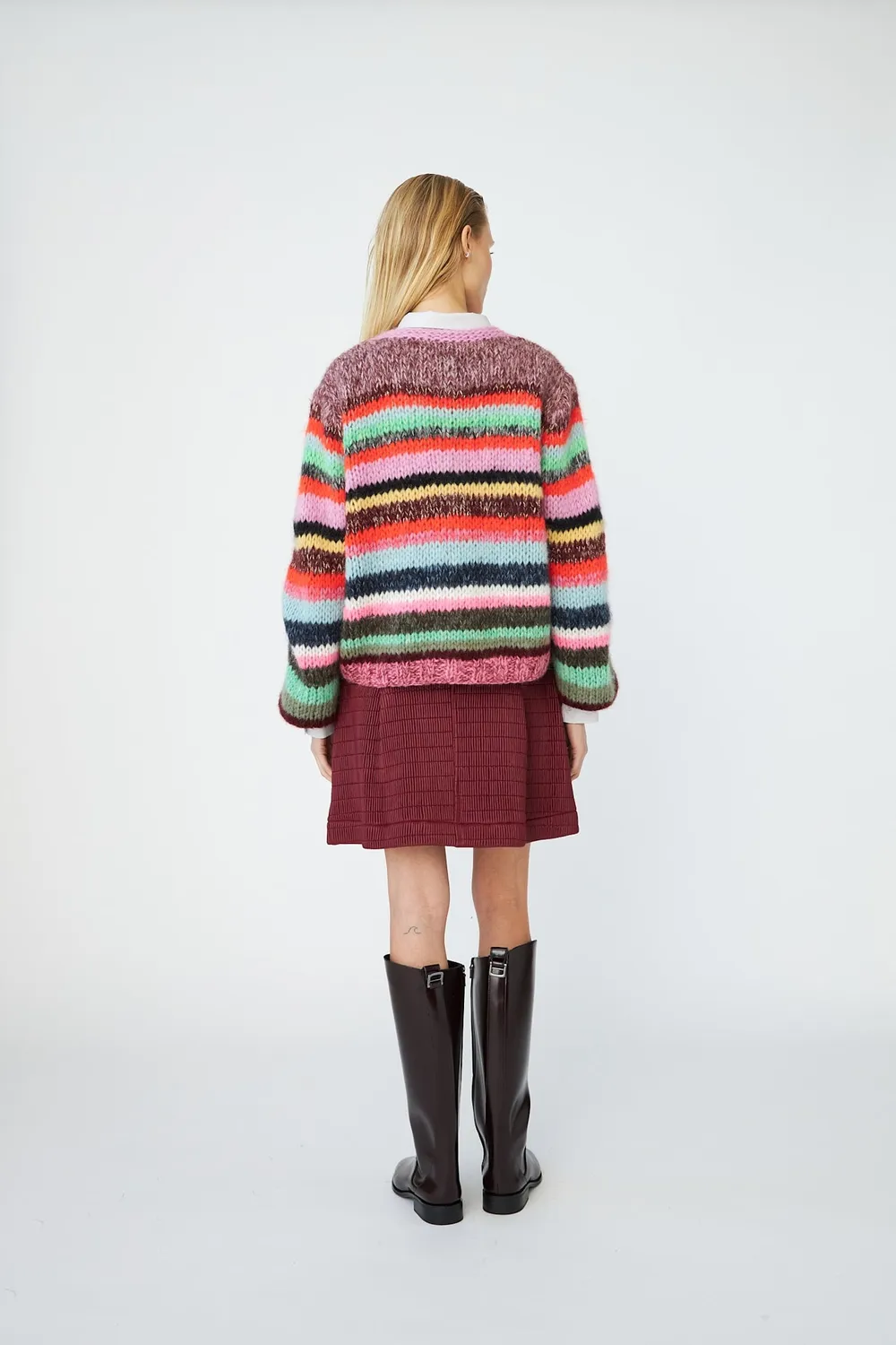 DAWNXDARE Gabi 700 Spicy cardigan stribet