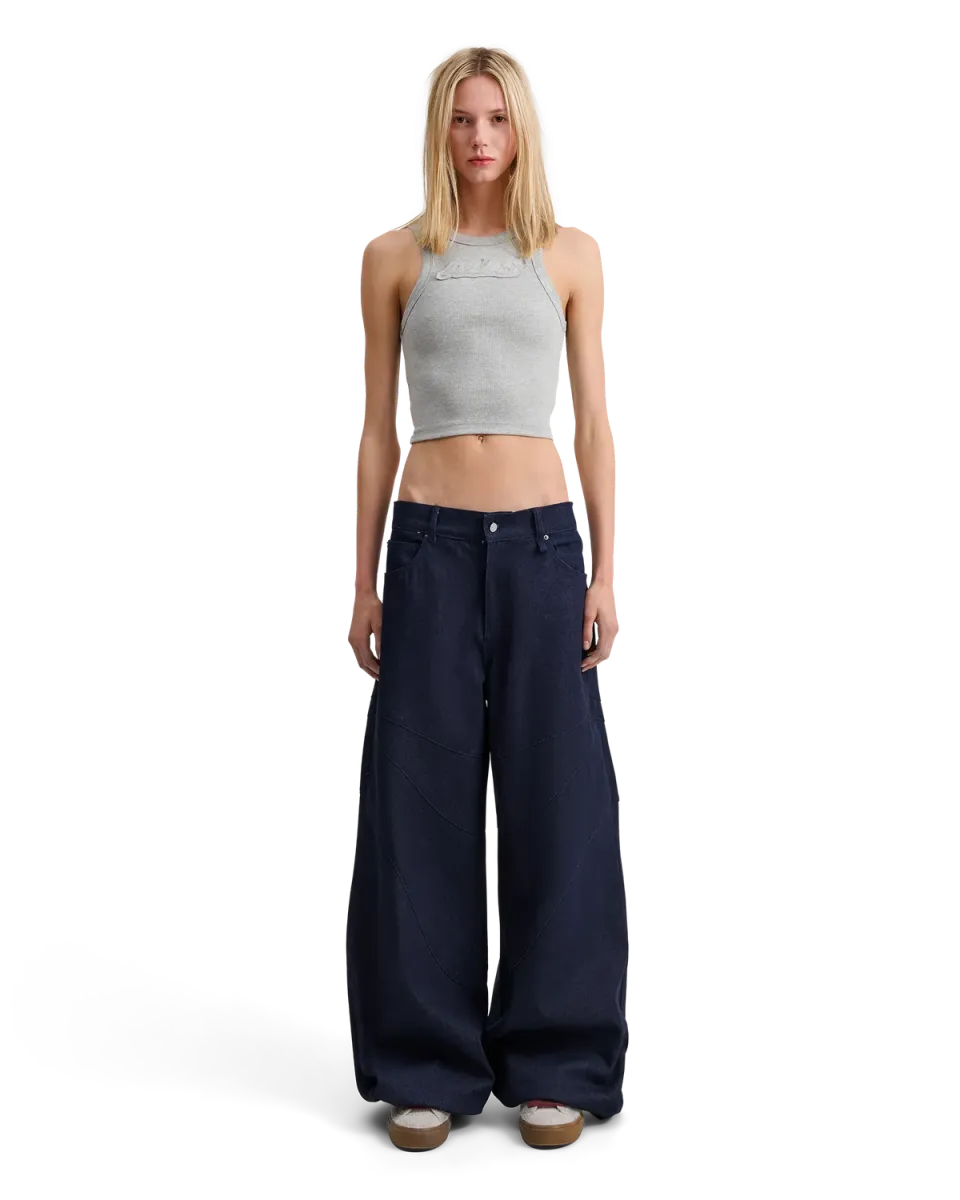 Alis Whitney Baby tanktop Grey Melange cropped