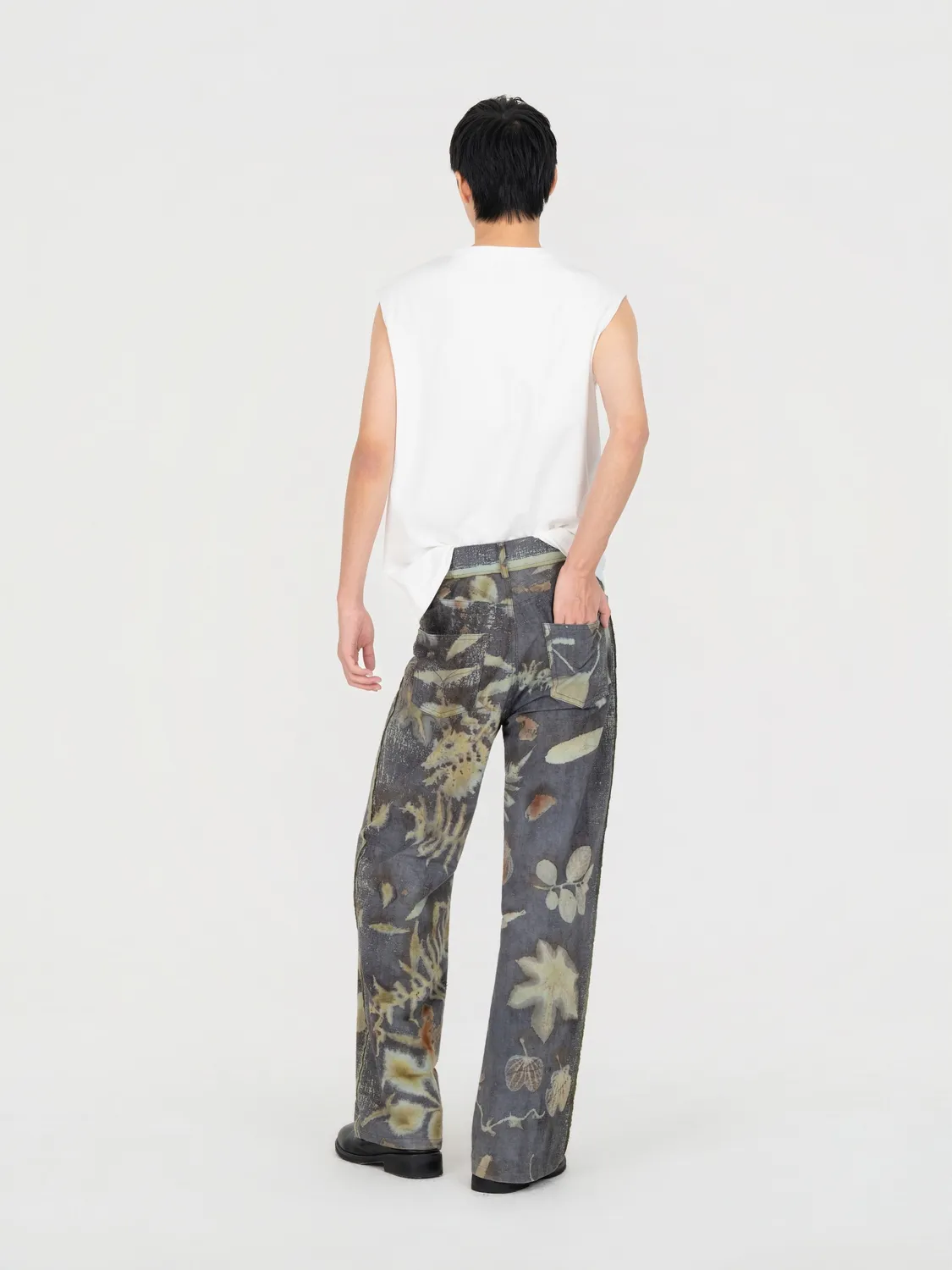 Feng Chen Wang Plant Dyed bukser antique beige
