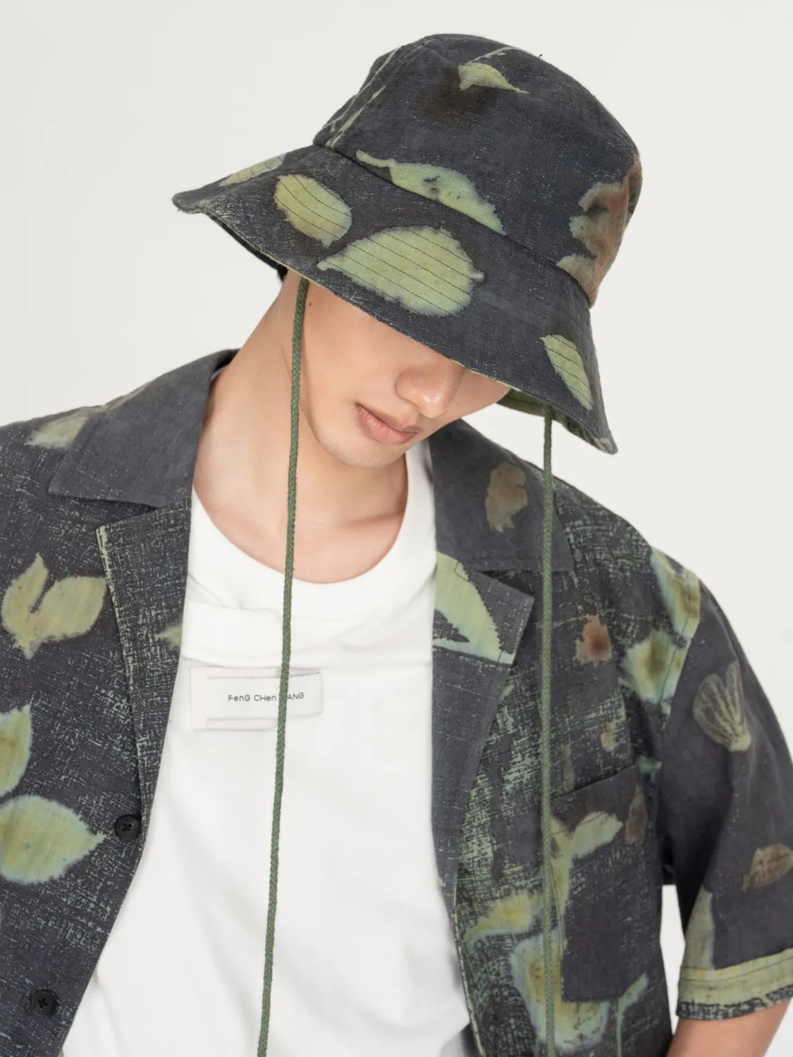 Feng Chen Wang Botanical Dyed Fisherman Hat bøllehat plantefarvet