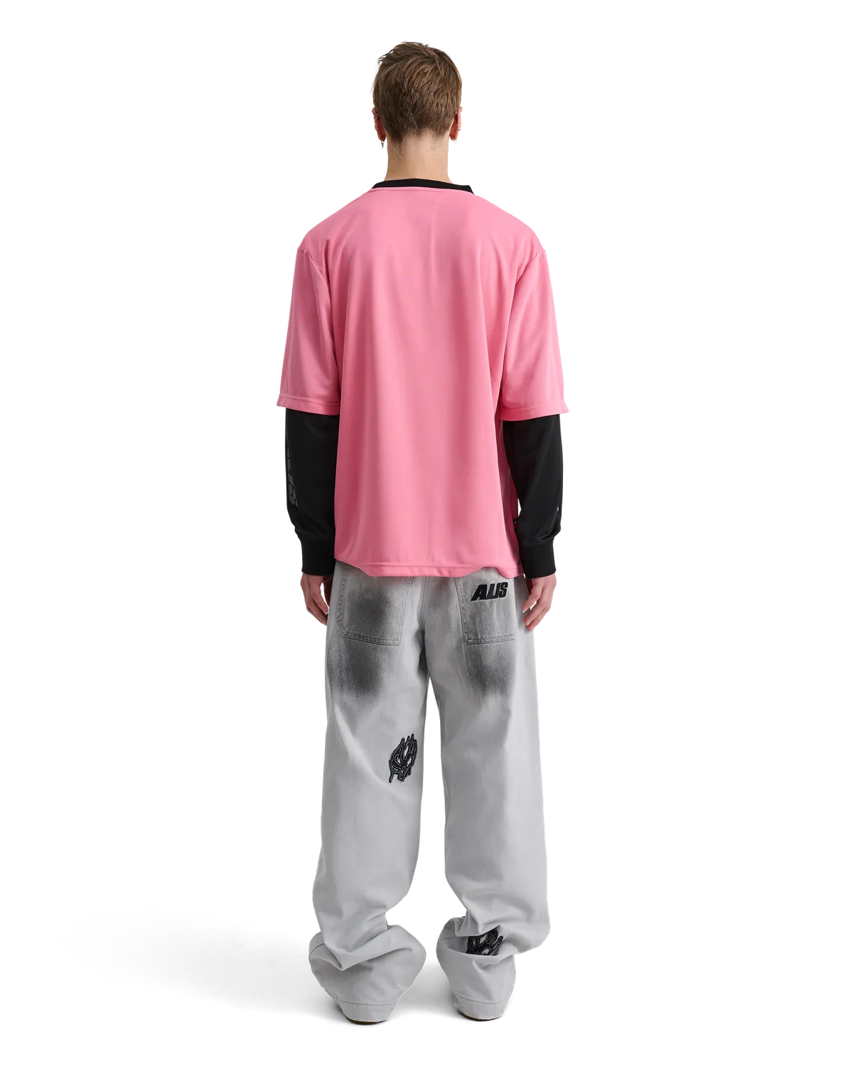 Alis Comeback Club 2-lags jersey pink sort